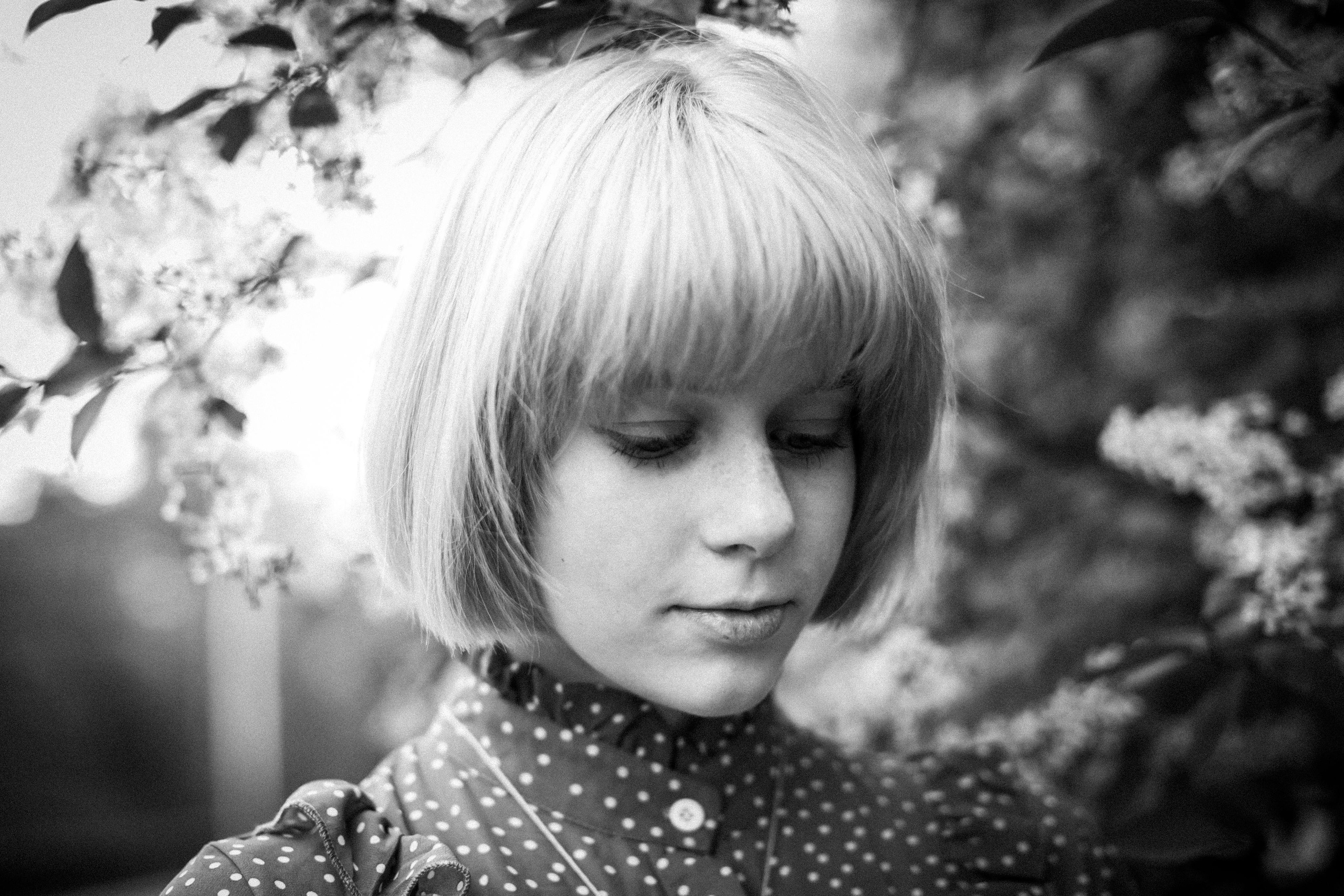 Весенняя уличная съемка. Портретный творческий фотограф в Москве Надя Дудник