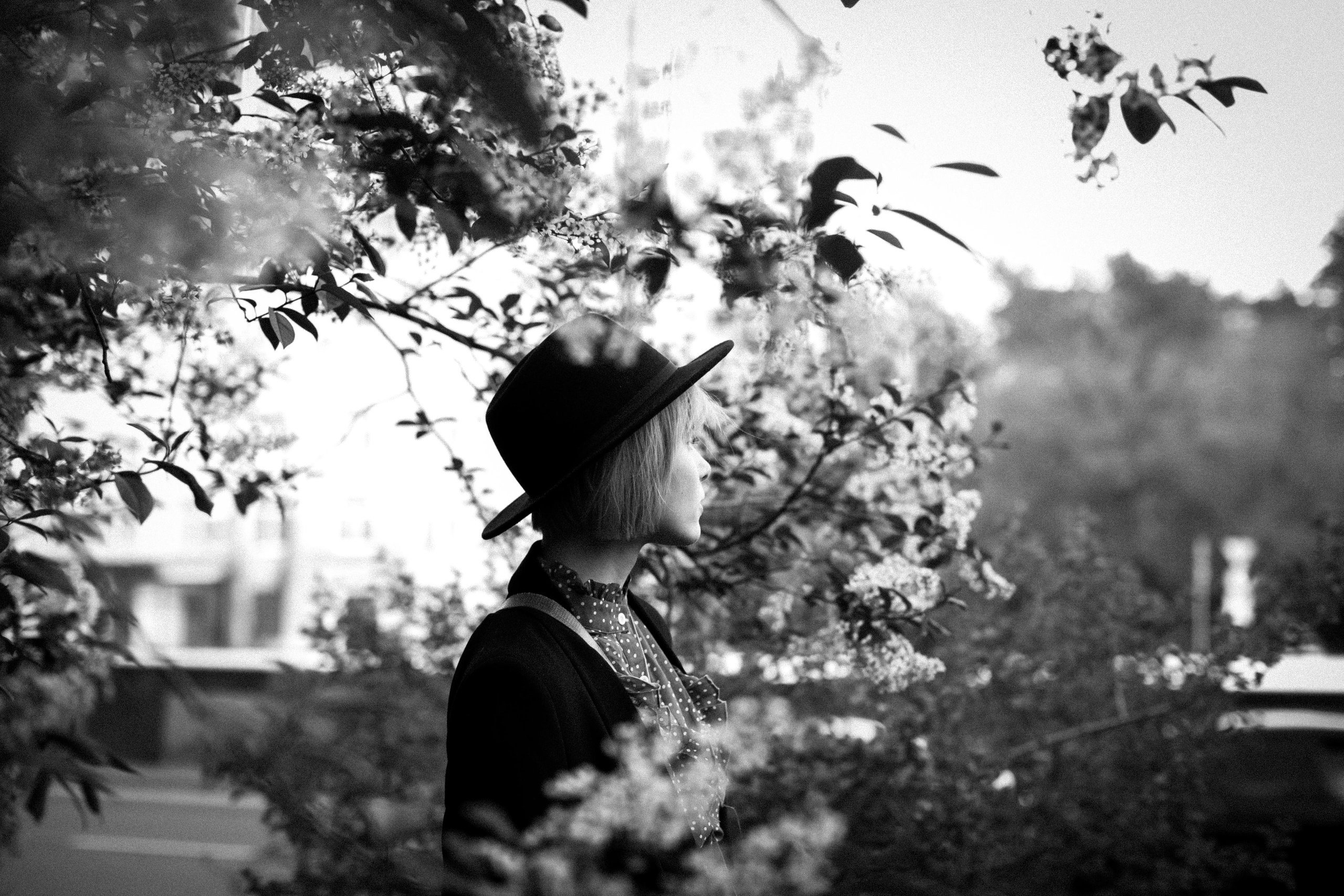 Весенняя уличная съемка. Портретный творческий фотограф в Москве Надя Дудник