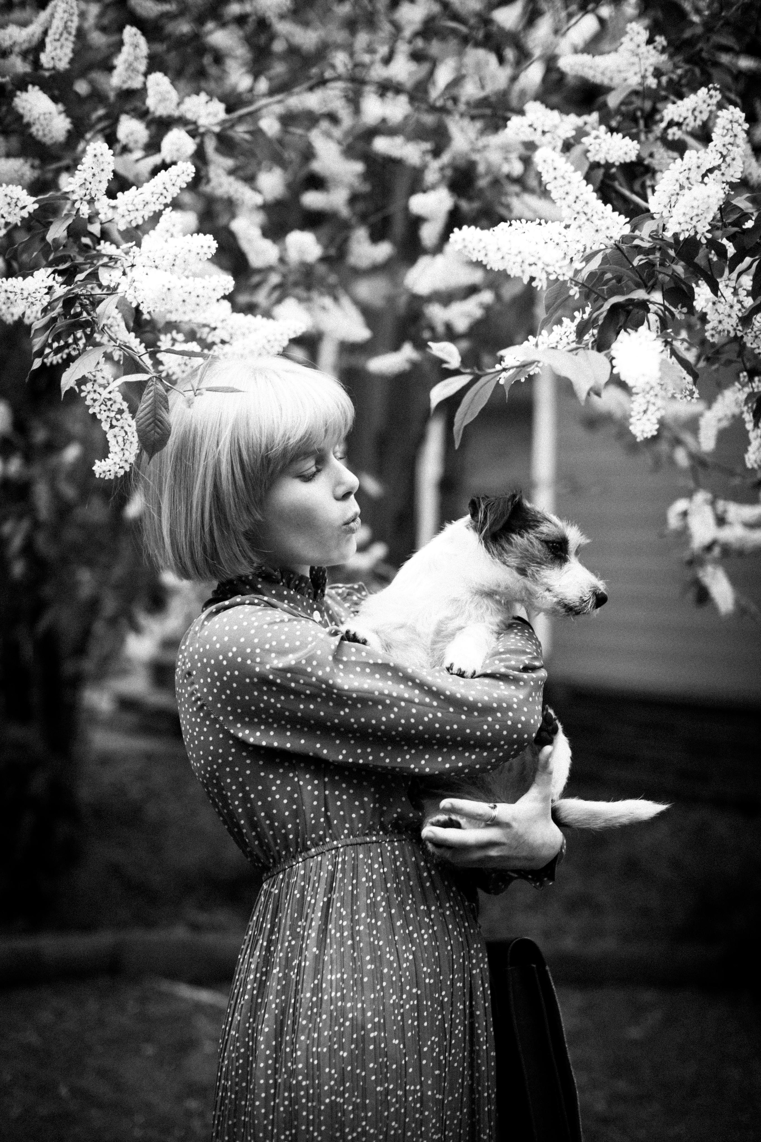 Весенняя уличная съемка. Портретный творческий фотограф в Москве Надя Дудник