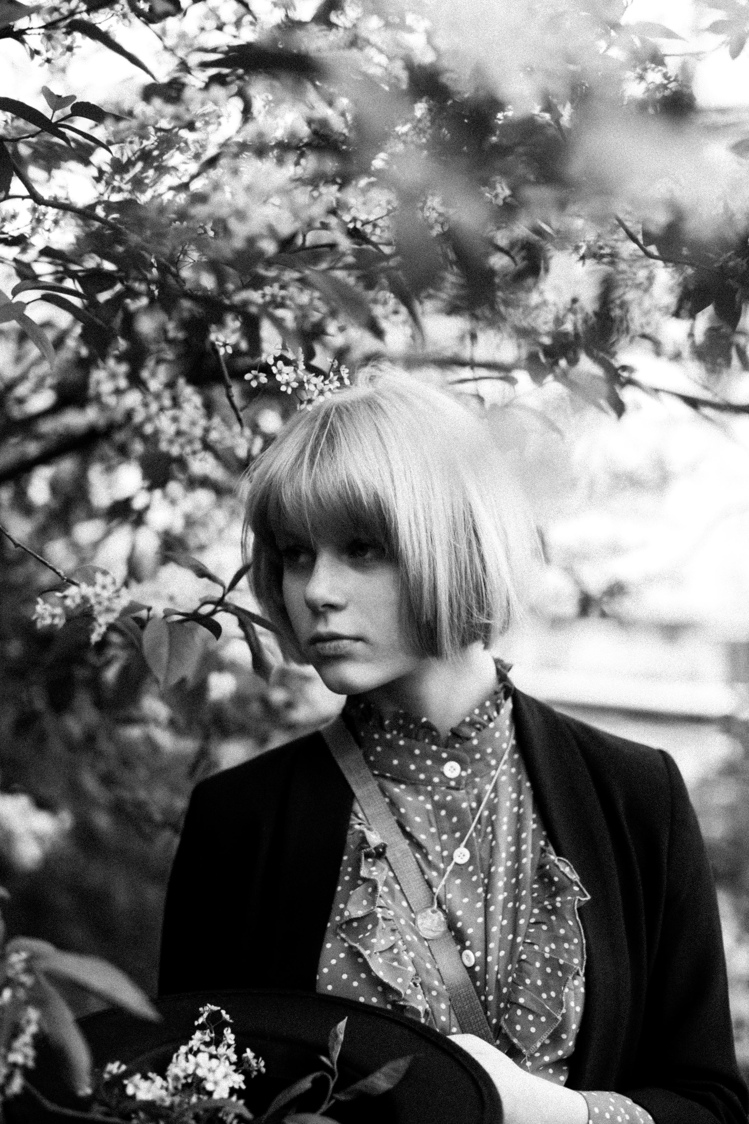 Весенняя уличная съемка. Портретный творческий фотограф в Москве Надя Дудник