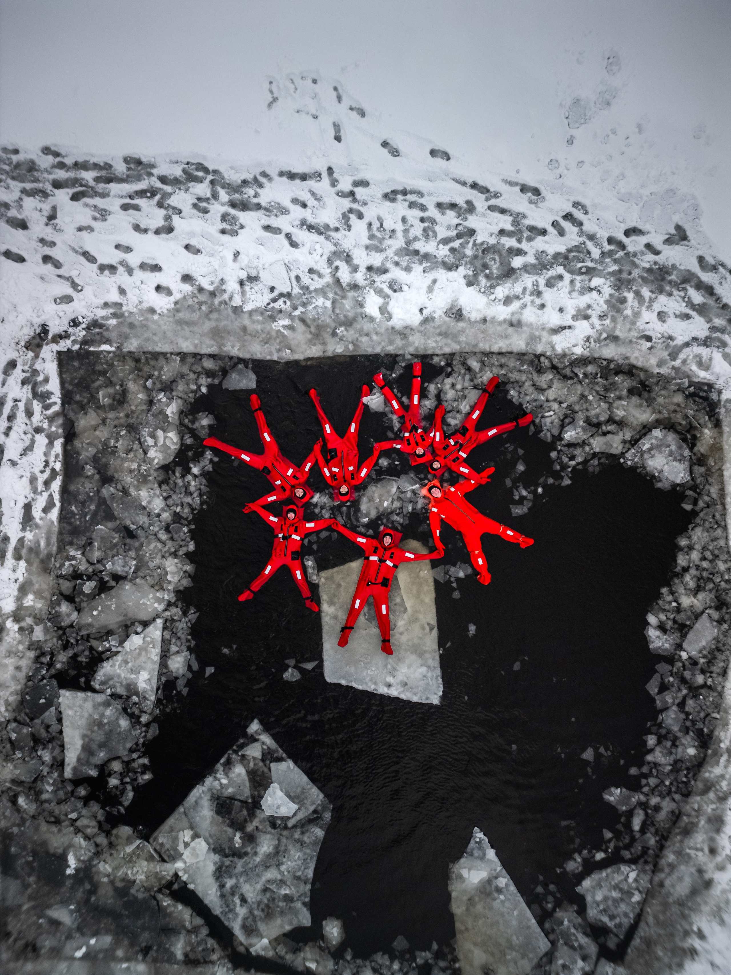 Айсфлоатинг #8. DRONBERRY — Аэросъемка Ярославль