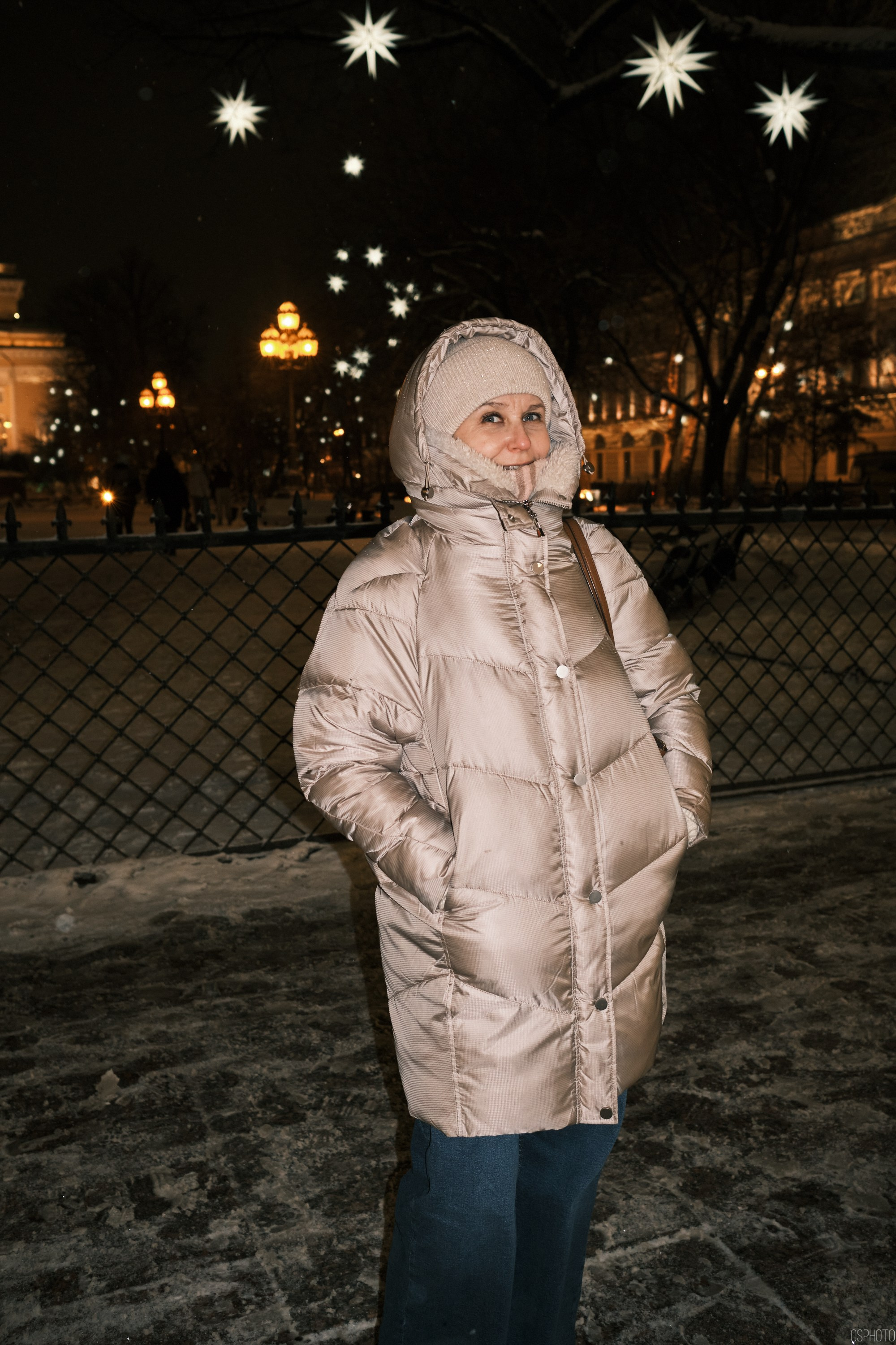 Снег и туман в Санкт-Петербурге. Фотографъ Сергѣевъ. Поймать мгновеніе