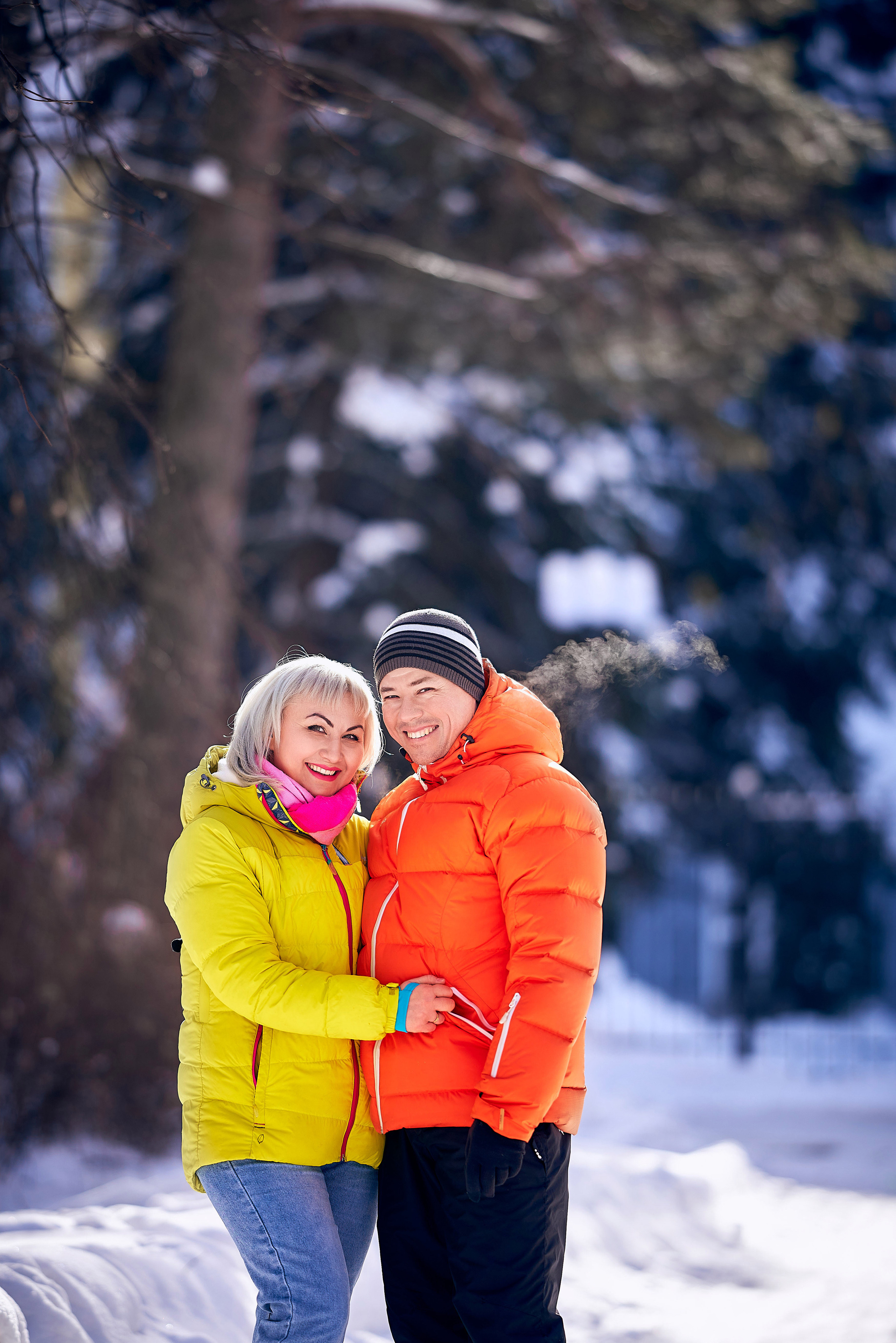 Семейная фотосессия зимой