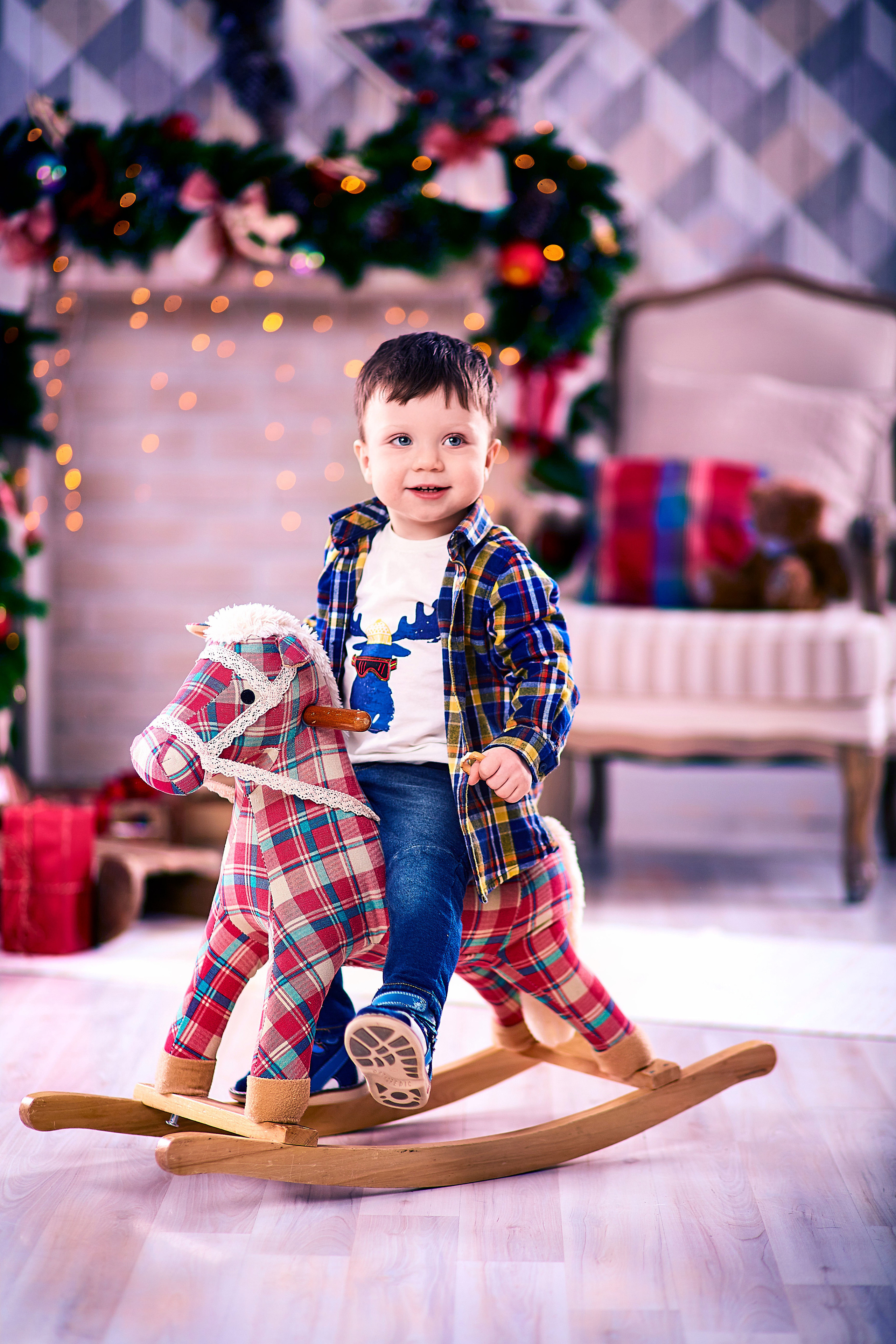 Новогодняя фотосессия семьи Виктории