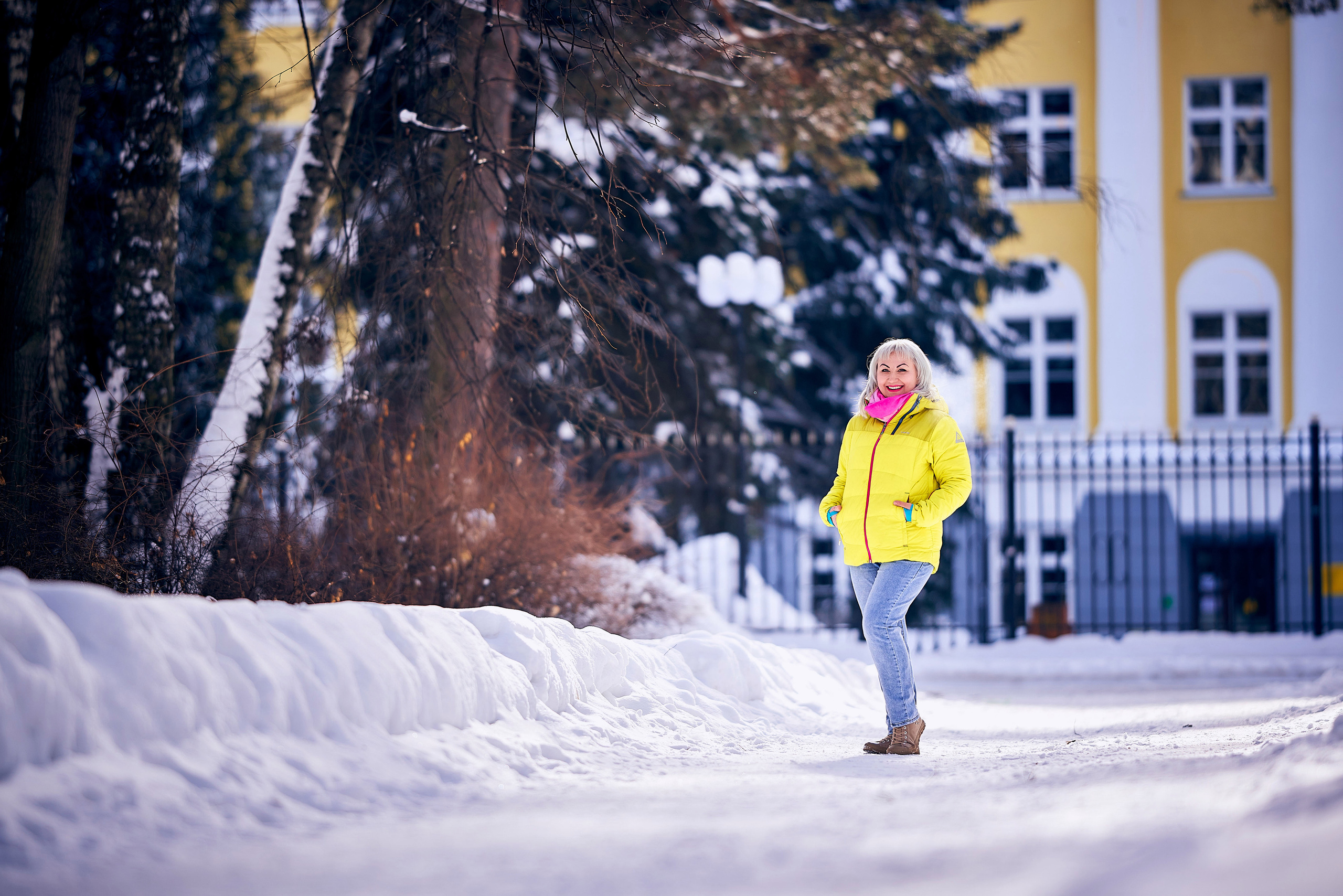 Семейная фотосессия зимой