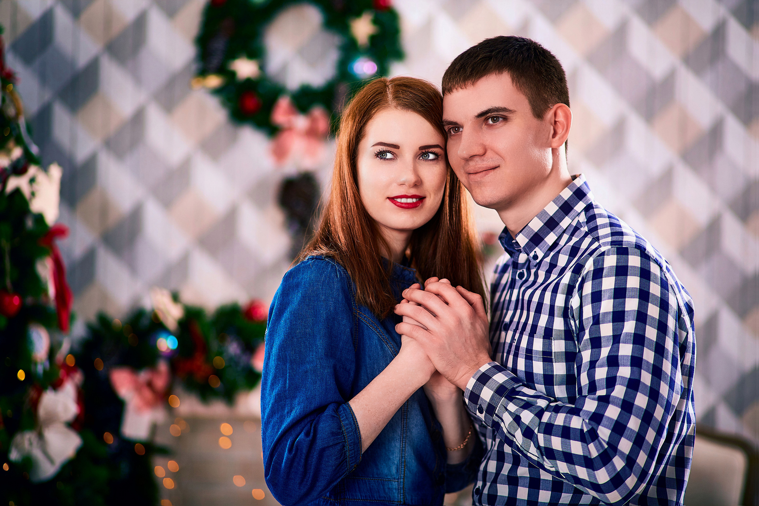 Новогодняя фотосессия семьи Виктории