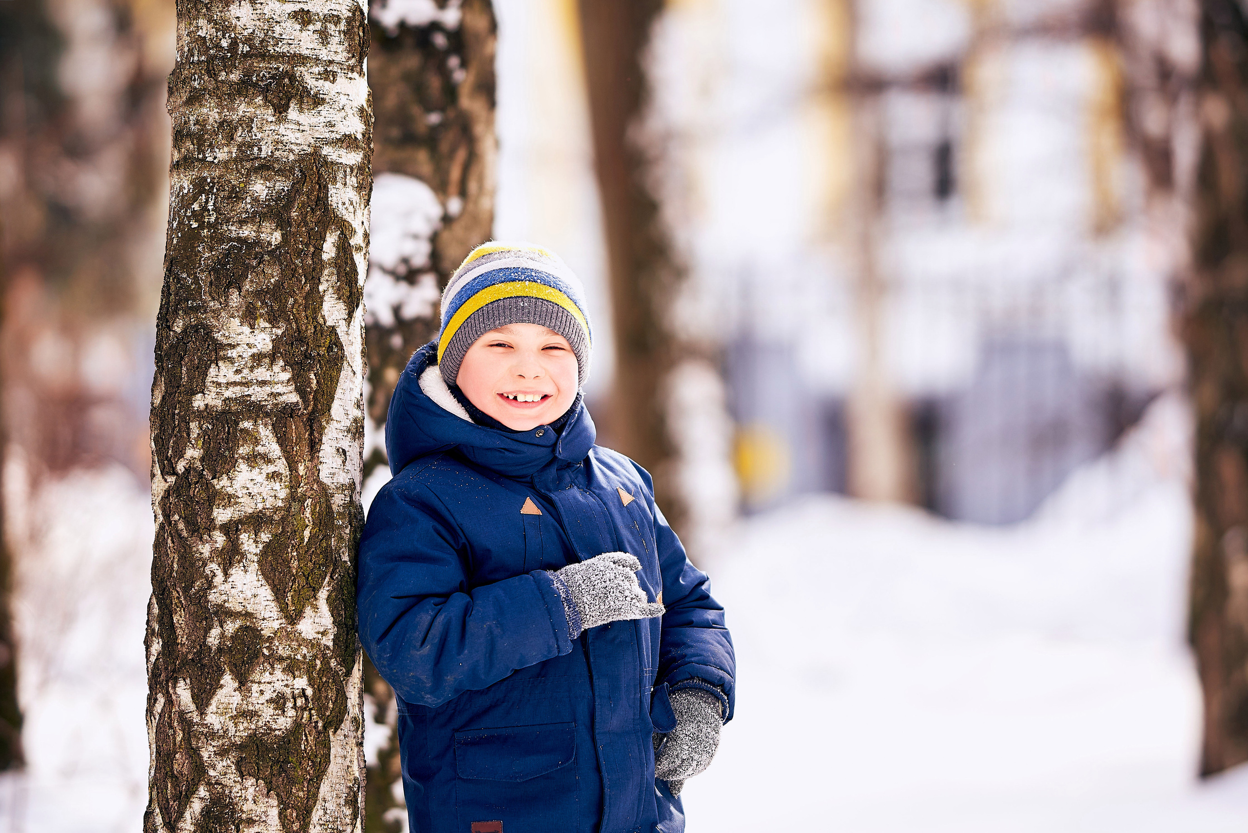 Семейная фотосессия зимой