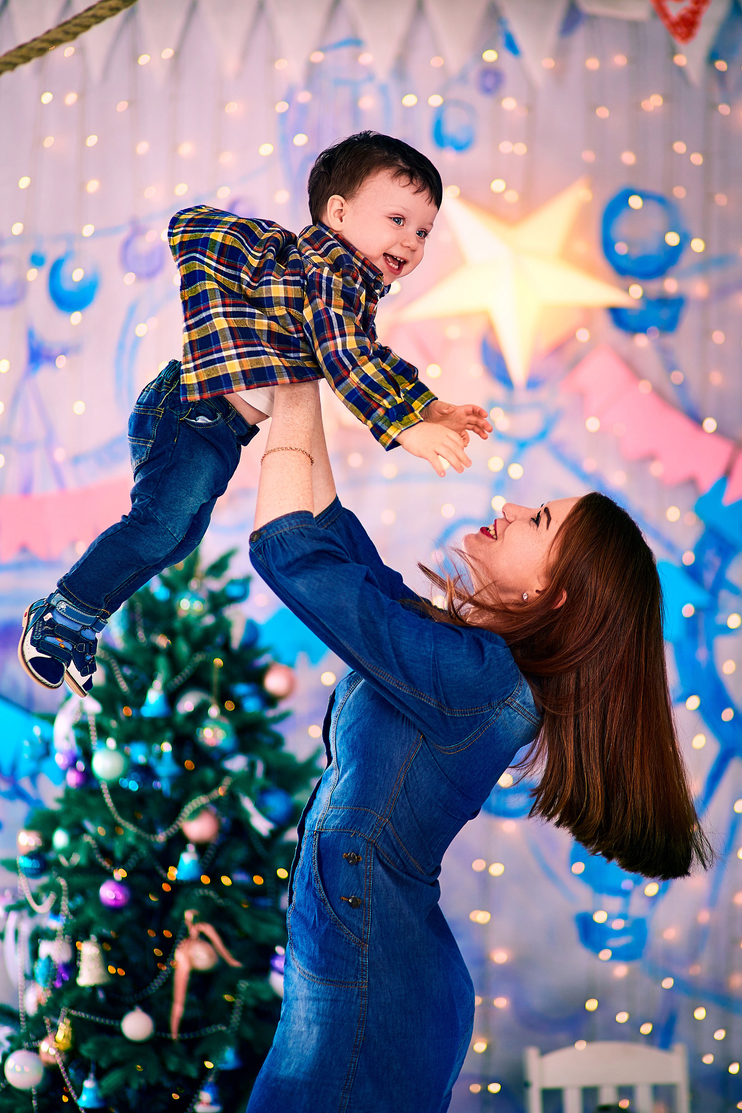 Новогодняя фотосессия семьи Виктории