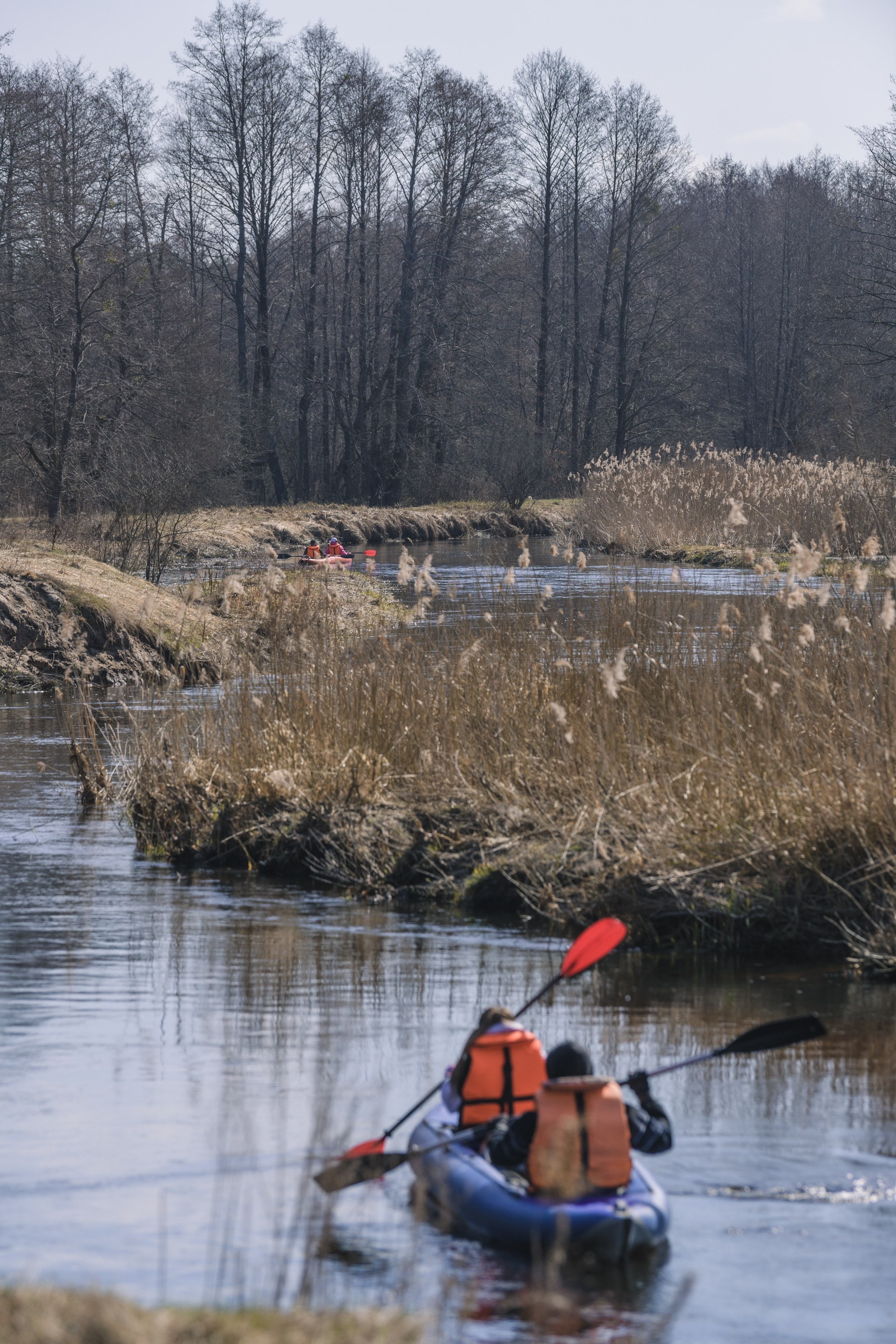 Сплав по реке Ипа 28 марта 2026 года. Репортажный фотограф Владимир Беляй