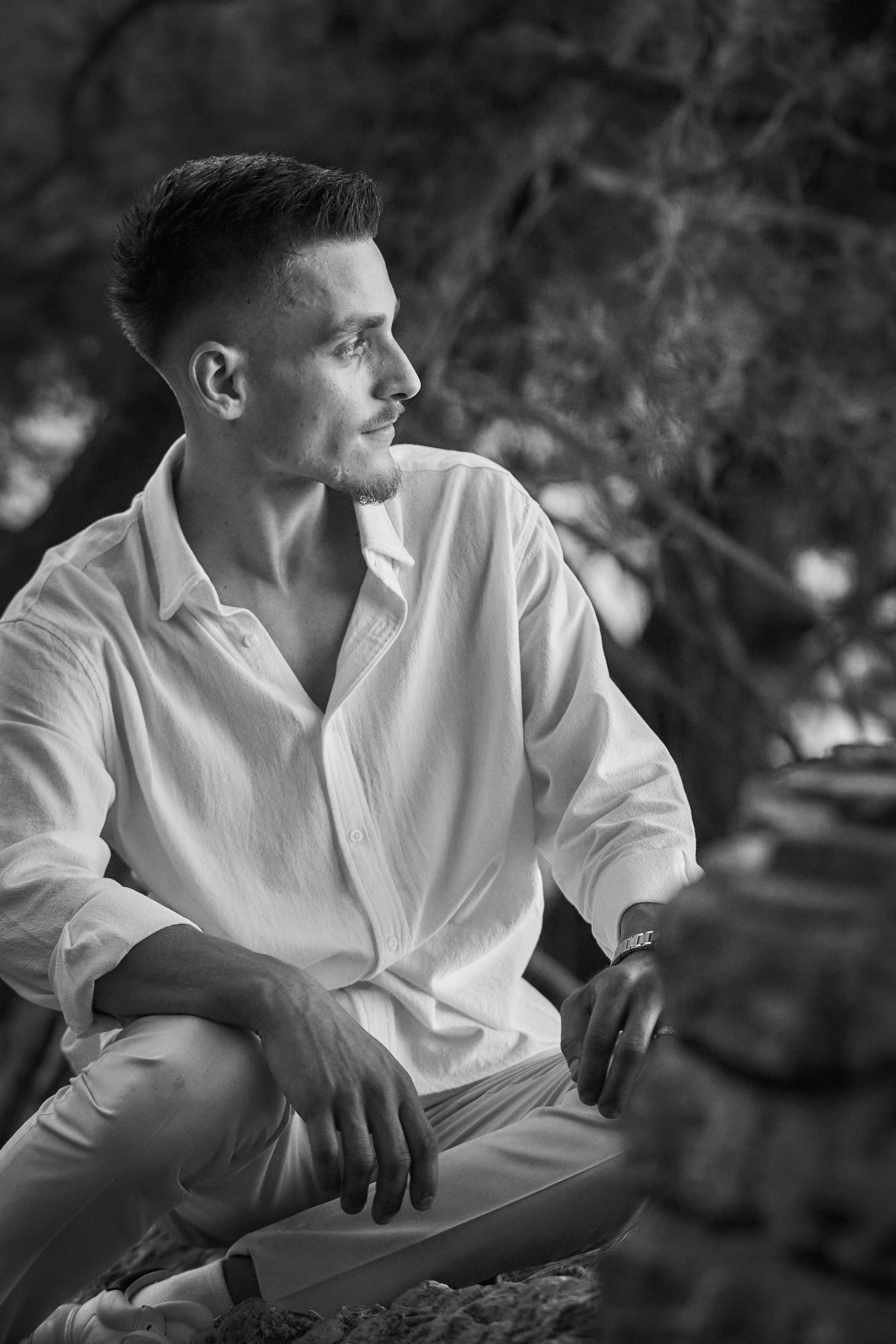 Sunset Engagement Shoot in Sveti Stefan | Ilhan & Ilhana's Proposal. Фотосессии в Черногории — фотограф Станевская Эля