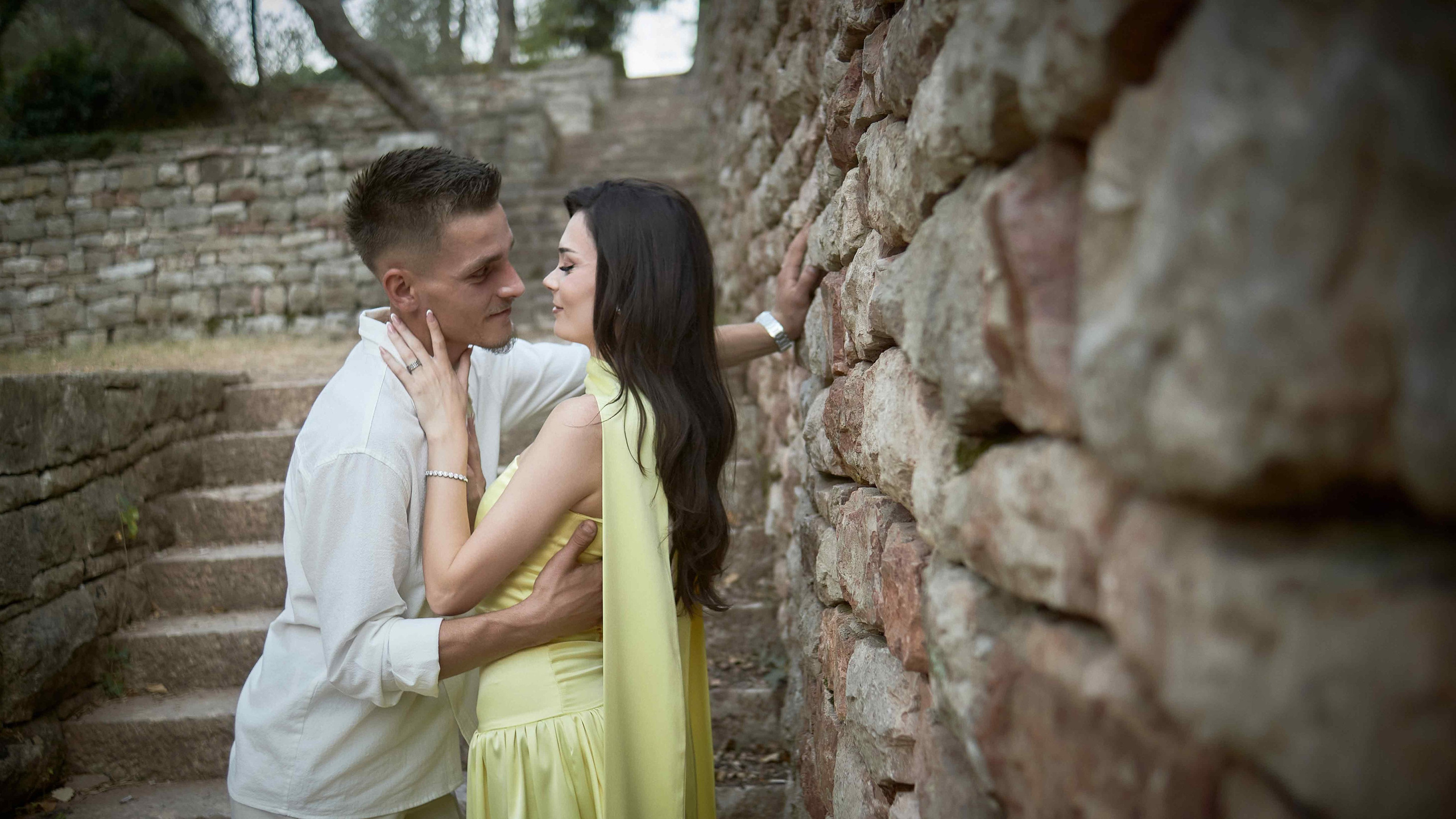 Sunset Engagement Shoot in Sveti Stefan | Ilhan & Ilhana's Proposal. Фотосессии в Черногории — фотограф Станевская Эля