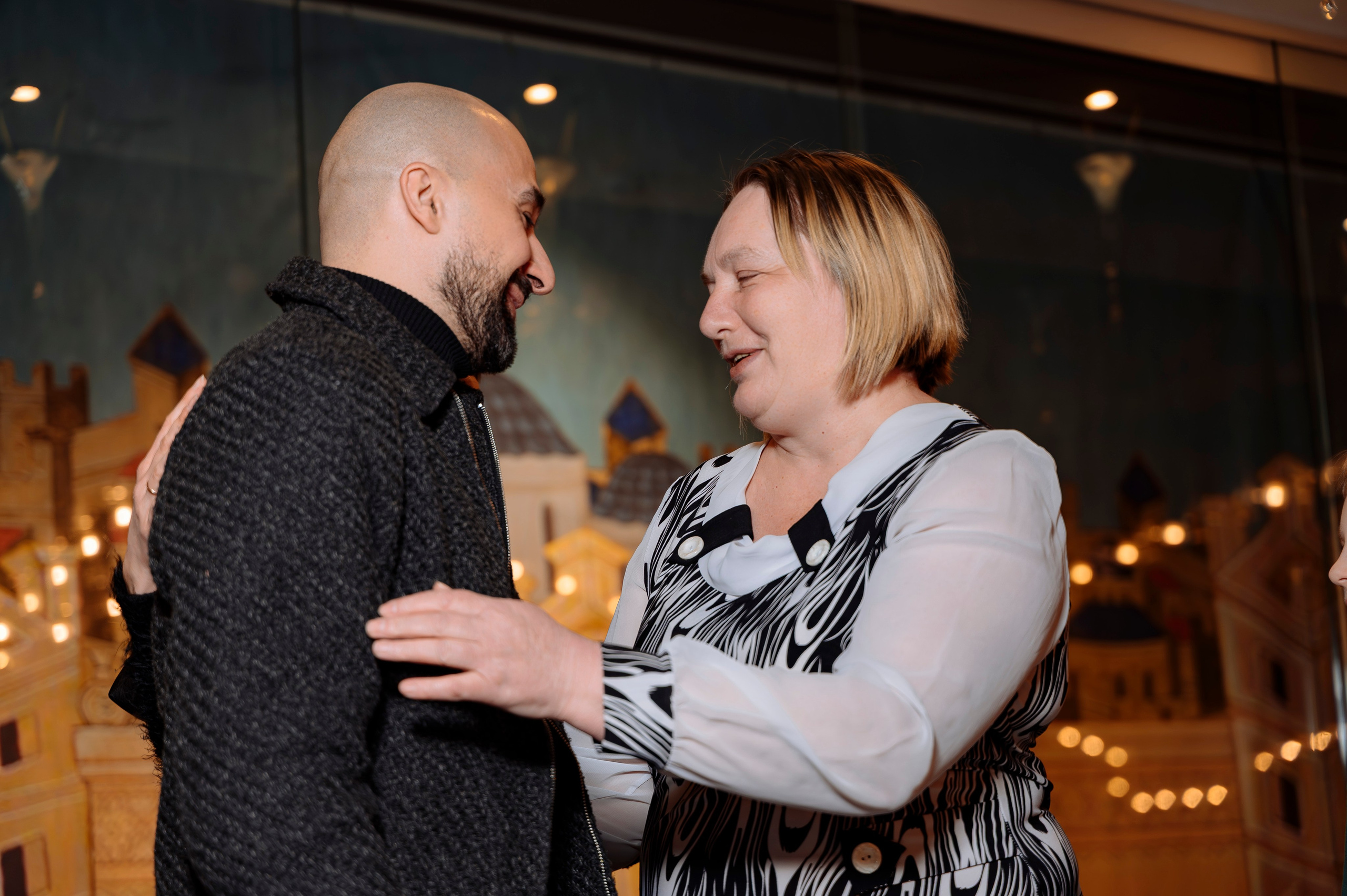 ФАН встреча участников проекта FACTOR.BY: Ибрагима Карасова и Шамхала Хачатуряна. Фотограф Беларусь — Ольга Шаповалова (Жардецкая)