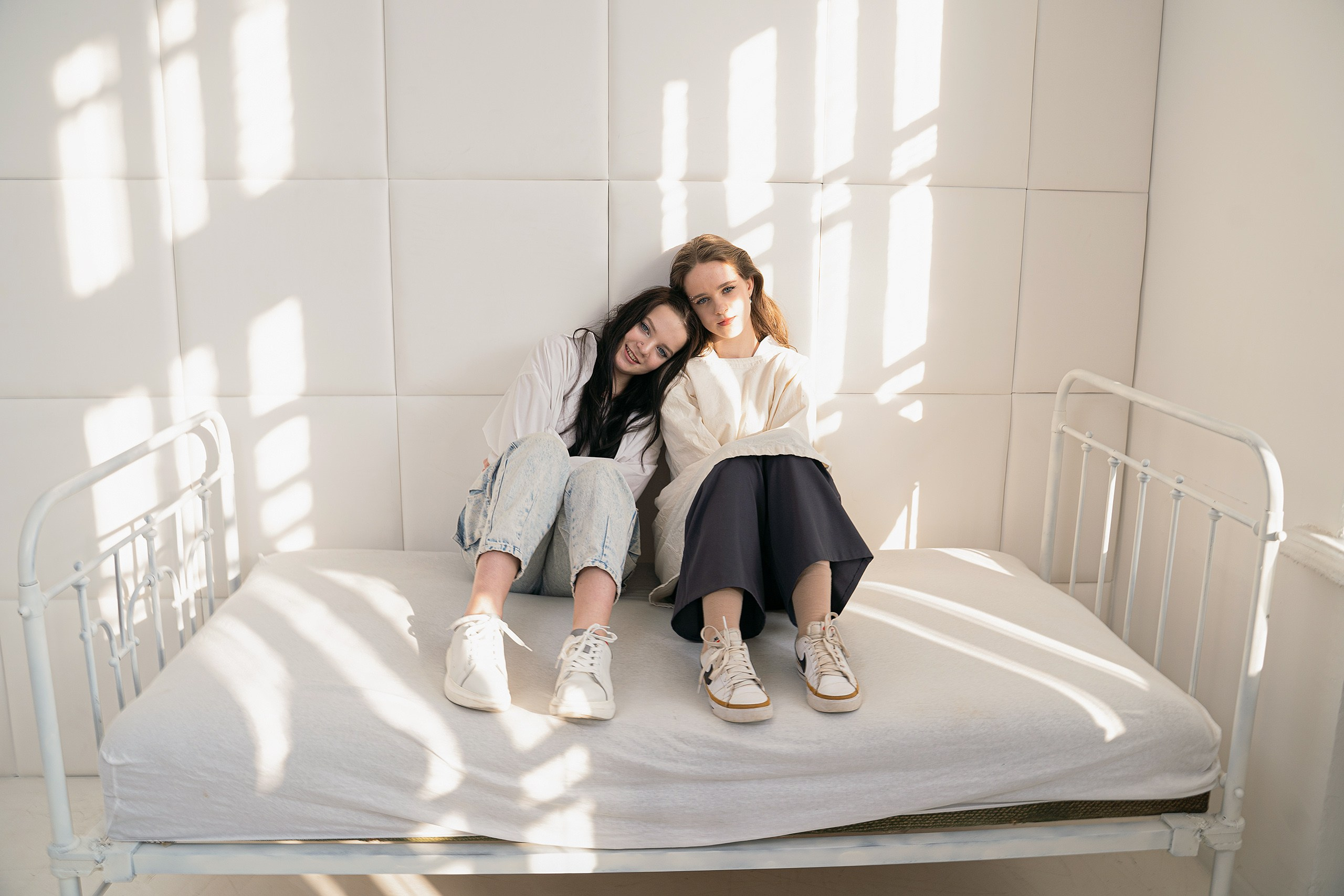 Студийная фотосессия для школьного выпускного альбома Жанна Бакунович