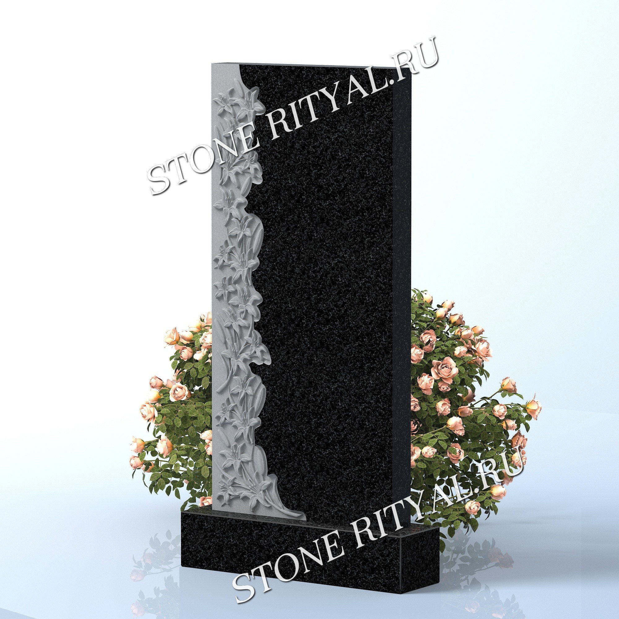 Вертикальные памятники фигурные. Изготовление и установка памятников в Москве и МО