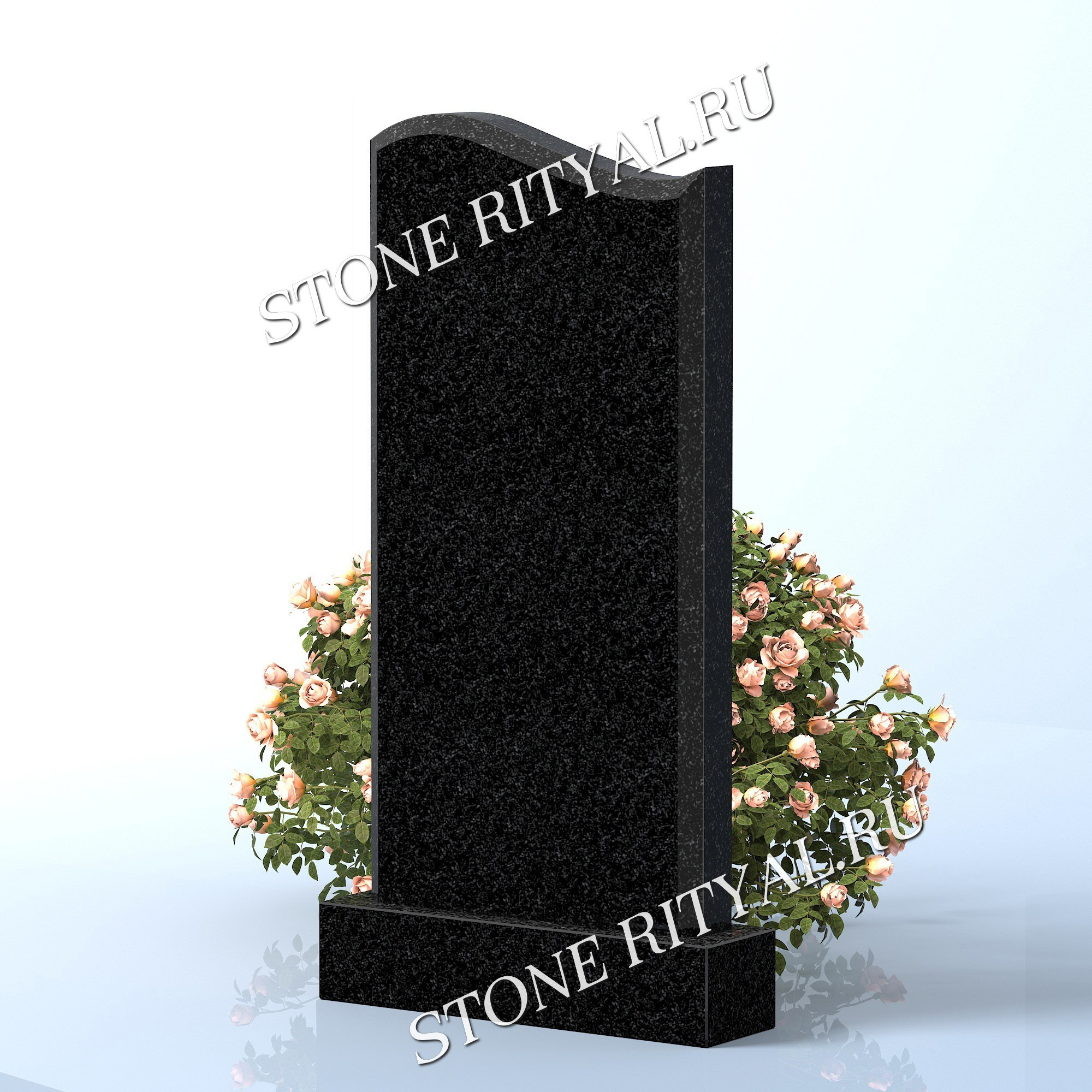 Вертикальные памятники прямые. Изготовление и установка памятников в Москве и МО