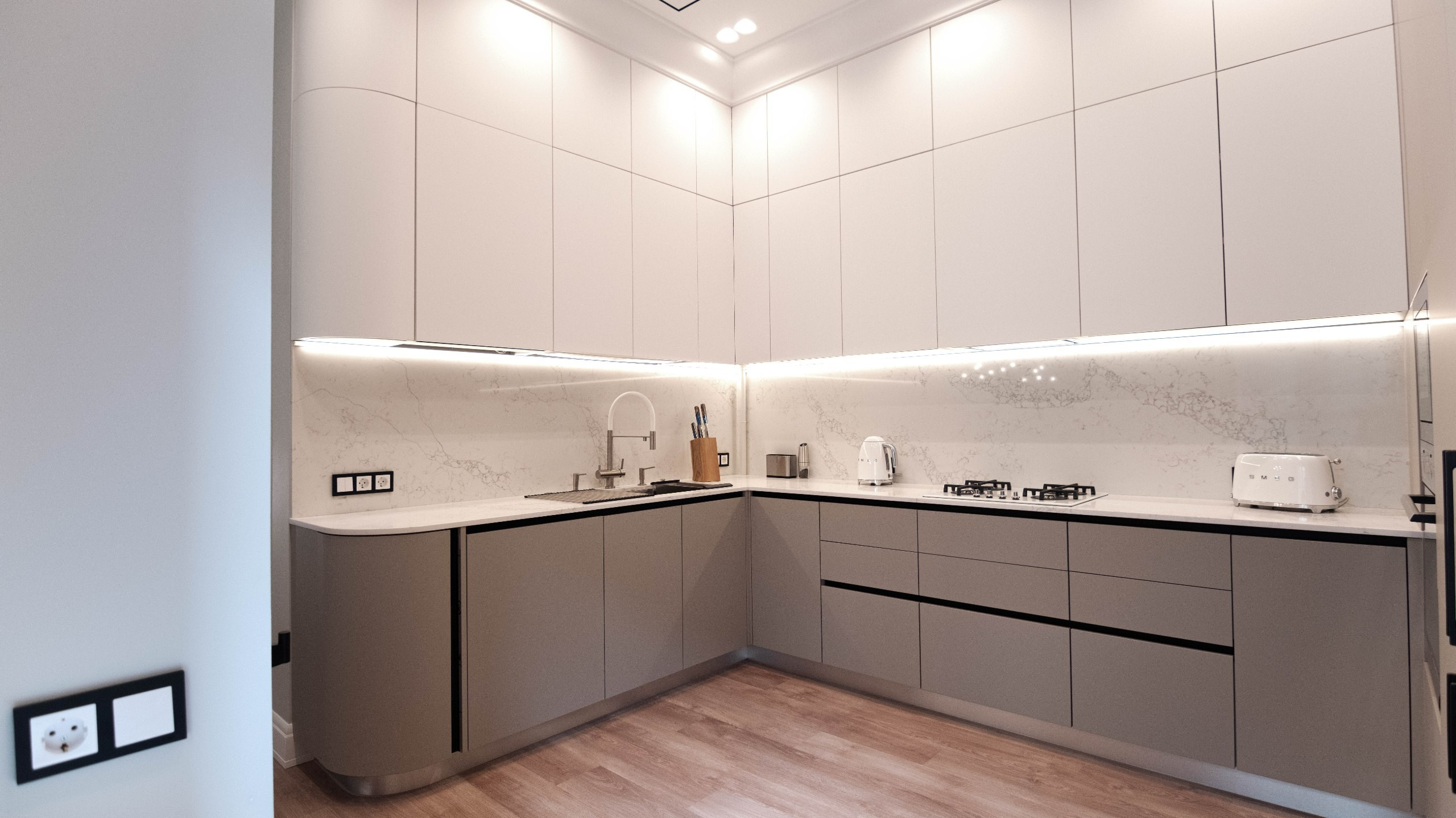 Implemented apartment design project. Interior designer Stockholm