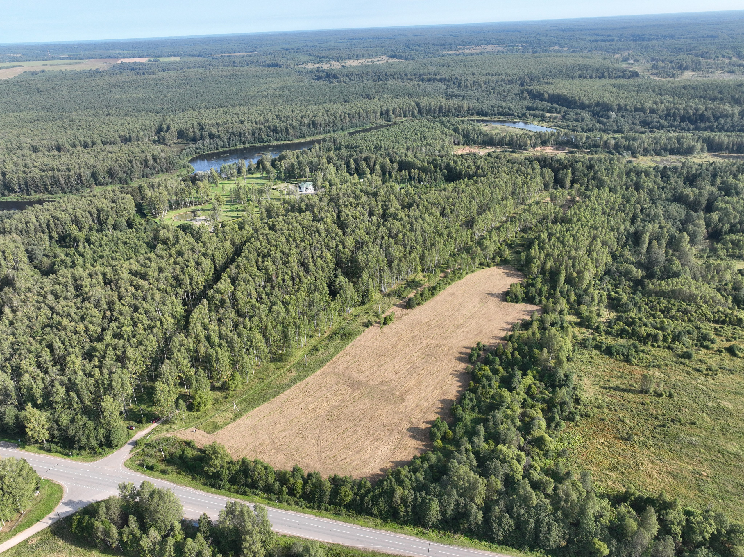 Аэросъёмка с квадрокоптера