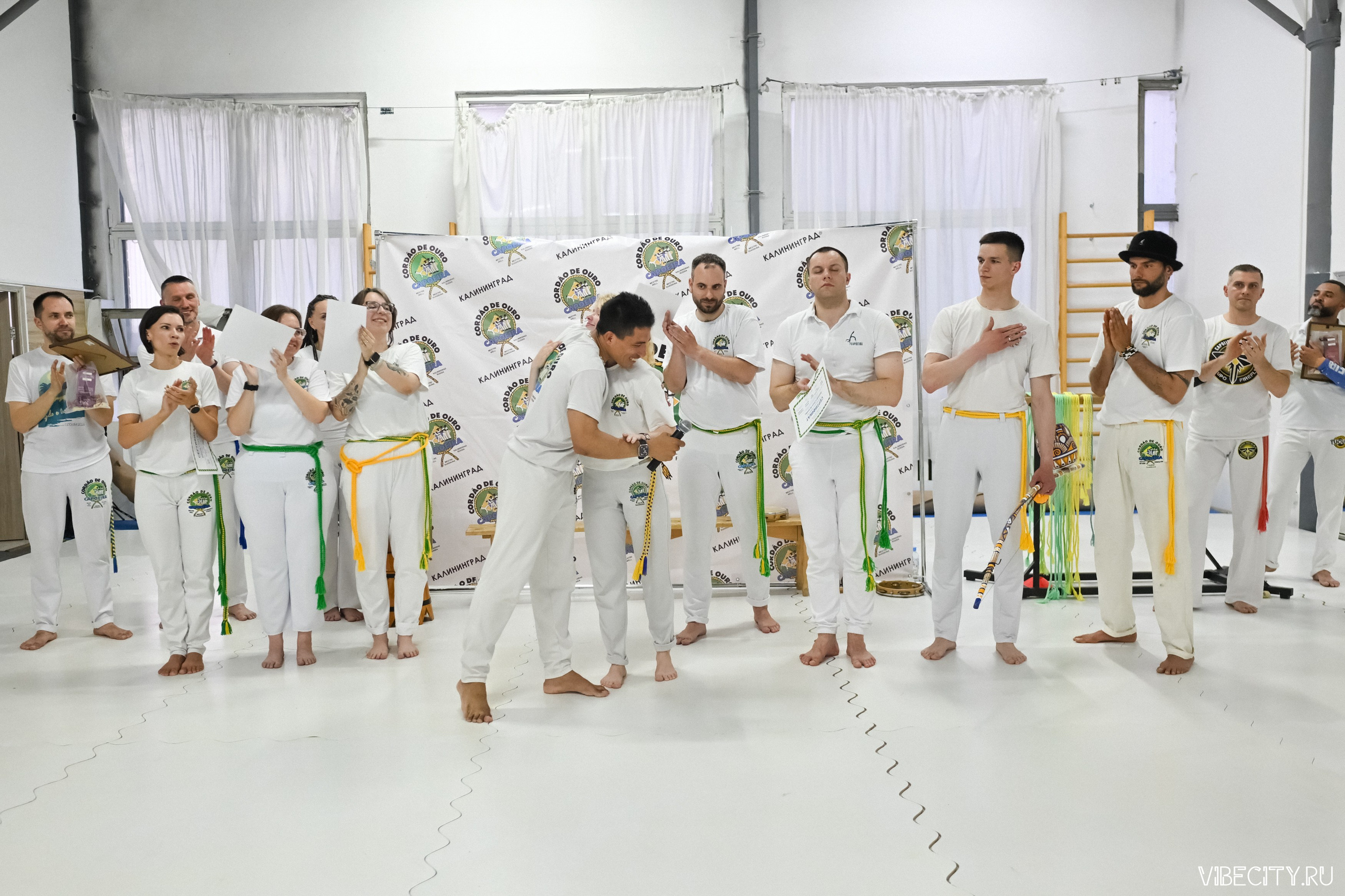 Capoeira: 4-е batizado e Troca de cordao. VIBECITY.RU Вайб Сити Ру Фоторепортажи Фотоотчеты Калининград