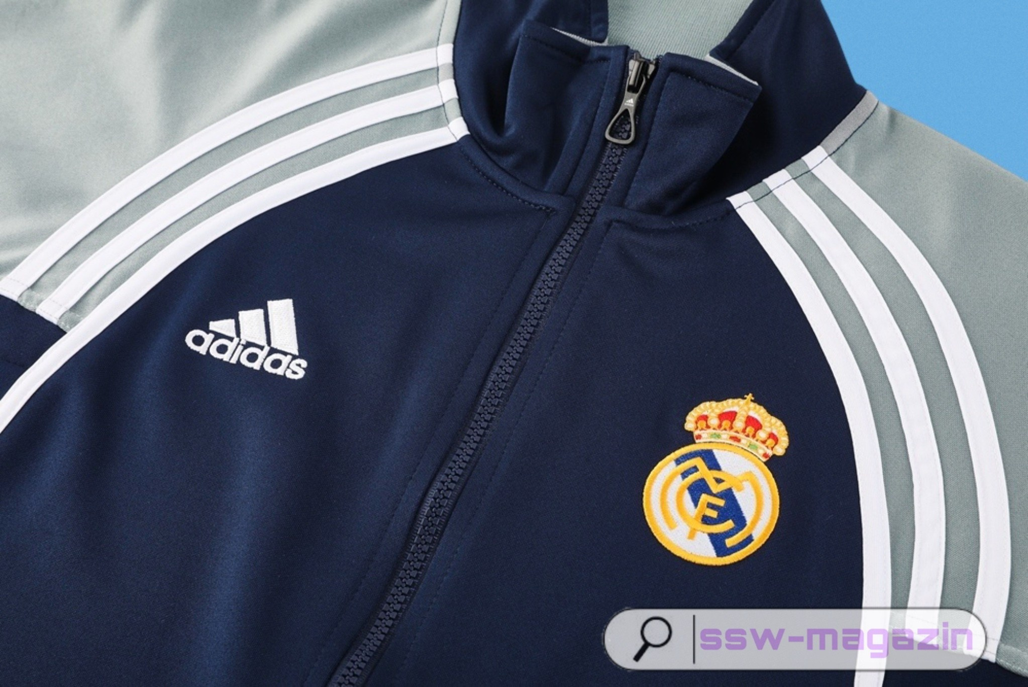 Серый костюм Real Madrid 2025-2026 купить. Футбольный магазин — ssw_magazin