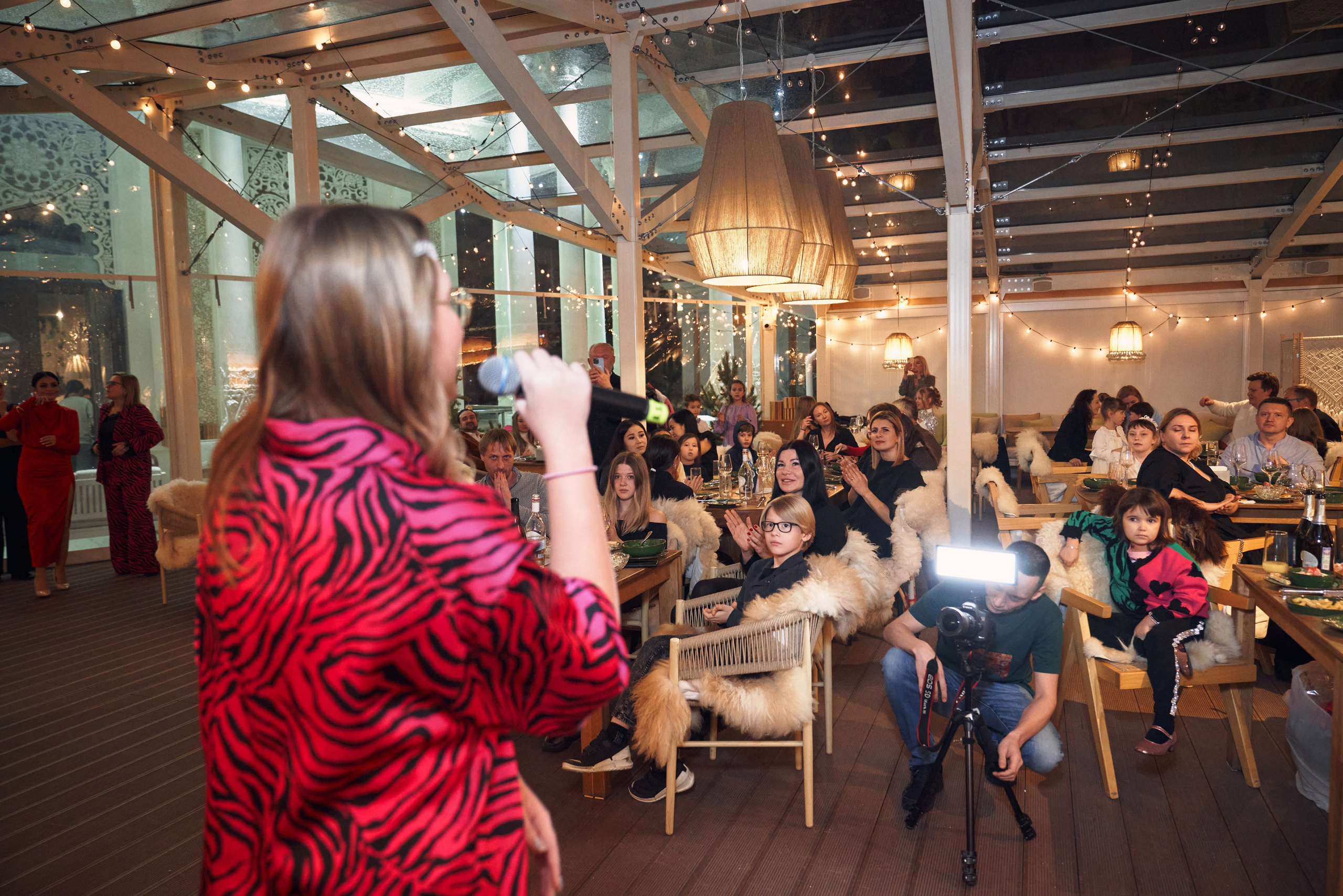 Новогодние выступления маленьких артистов Каметы Lab на ВДНХ