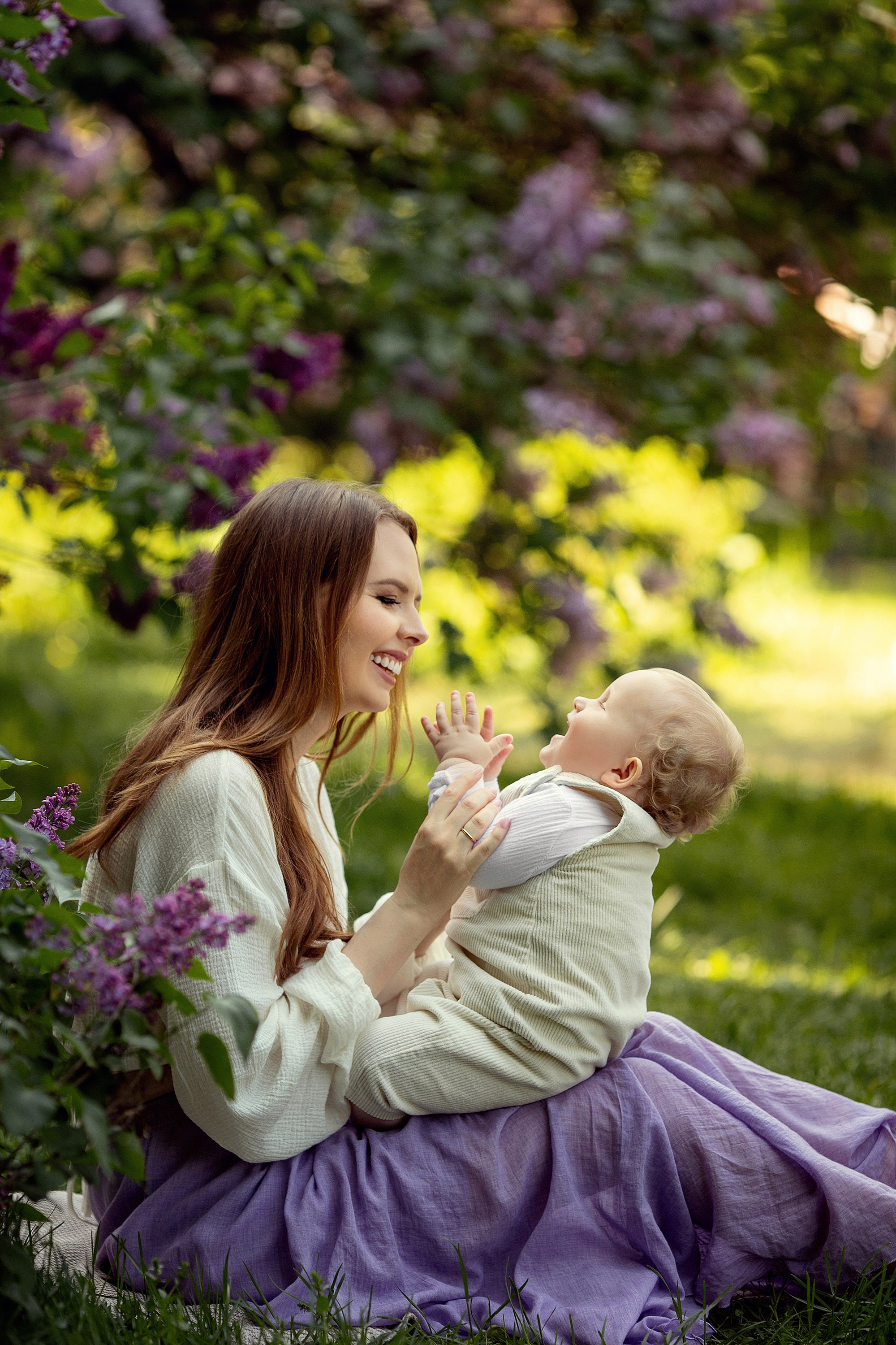 Сиреневая сказка с малышами. Tatyana Nadezhdina Family photographer
