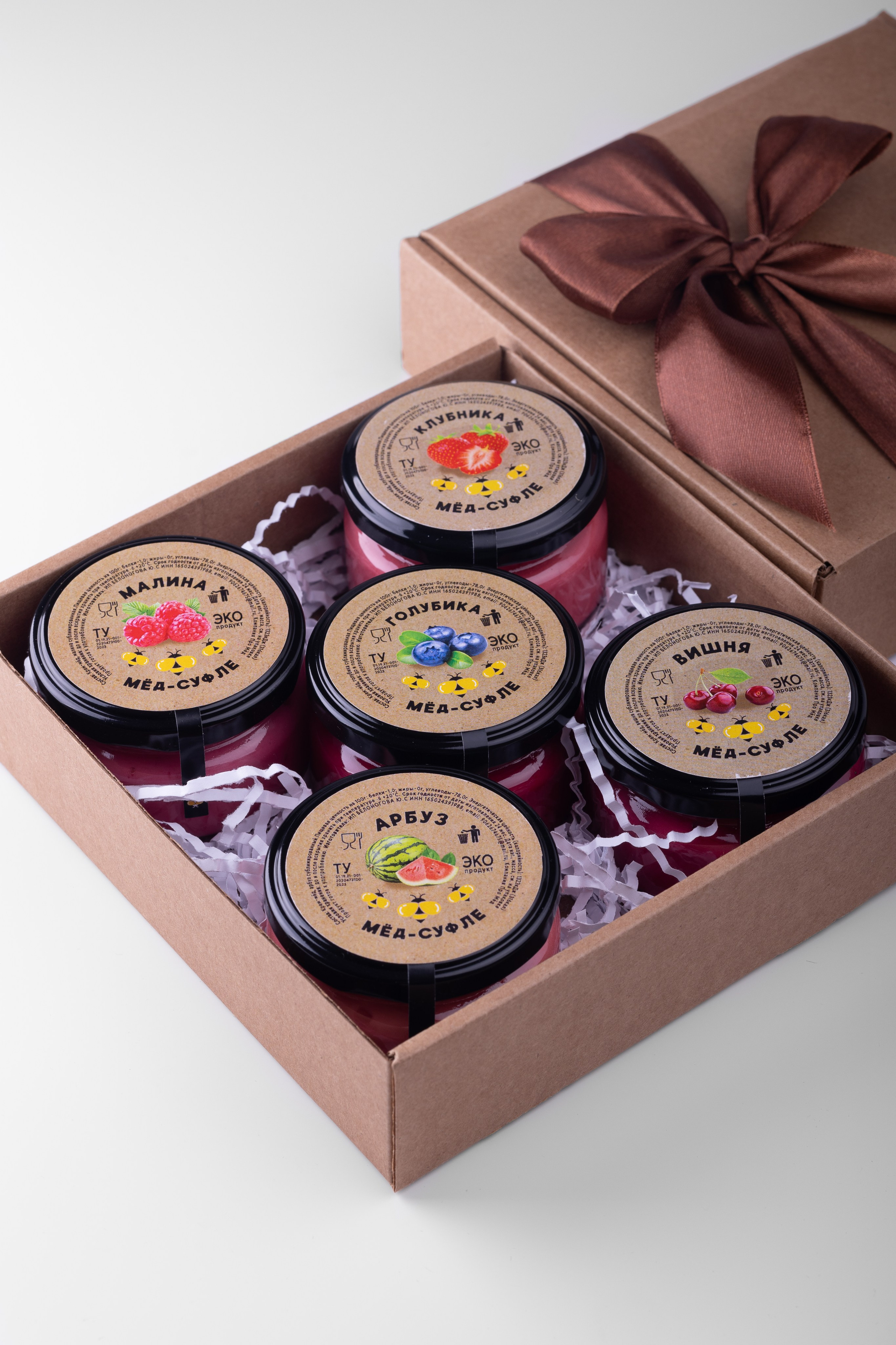 Наборы меда-суфле для маркетплейсов. Предметный и фуд-фотограф Лариса Андреева г. Набережные Челны