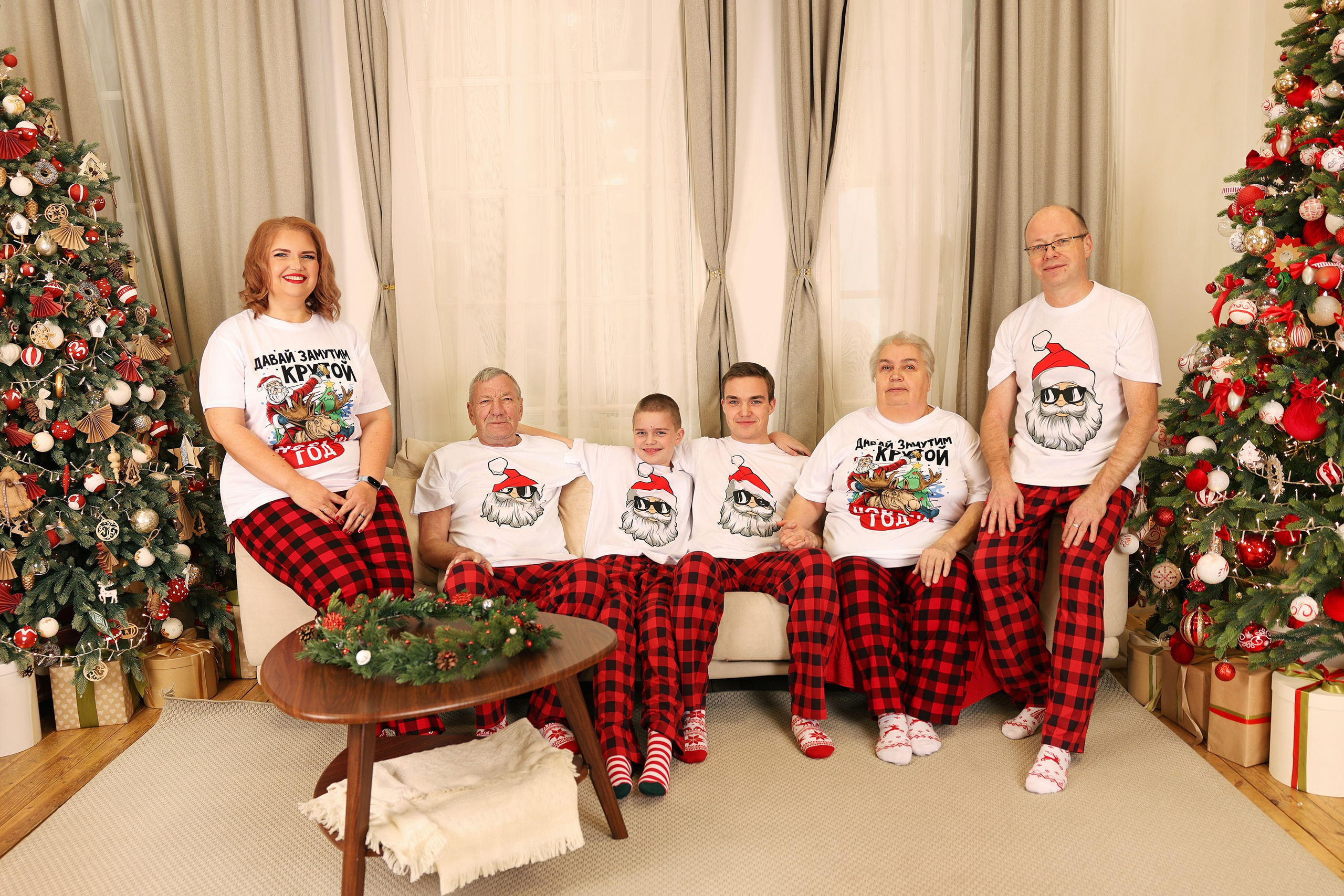 Новогодняя история трех поколений. Фотограф в Санкт-Петербурге Анастасия Сачкова