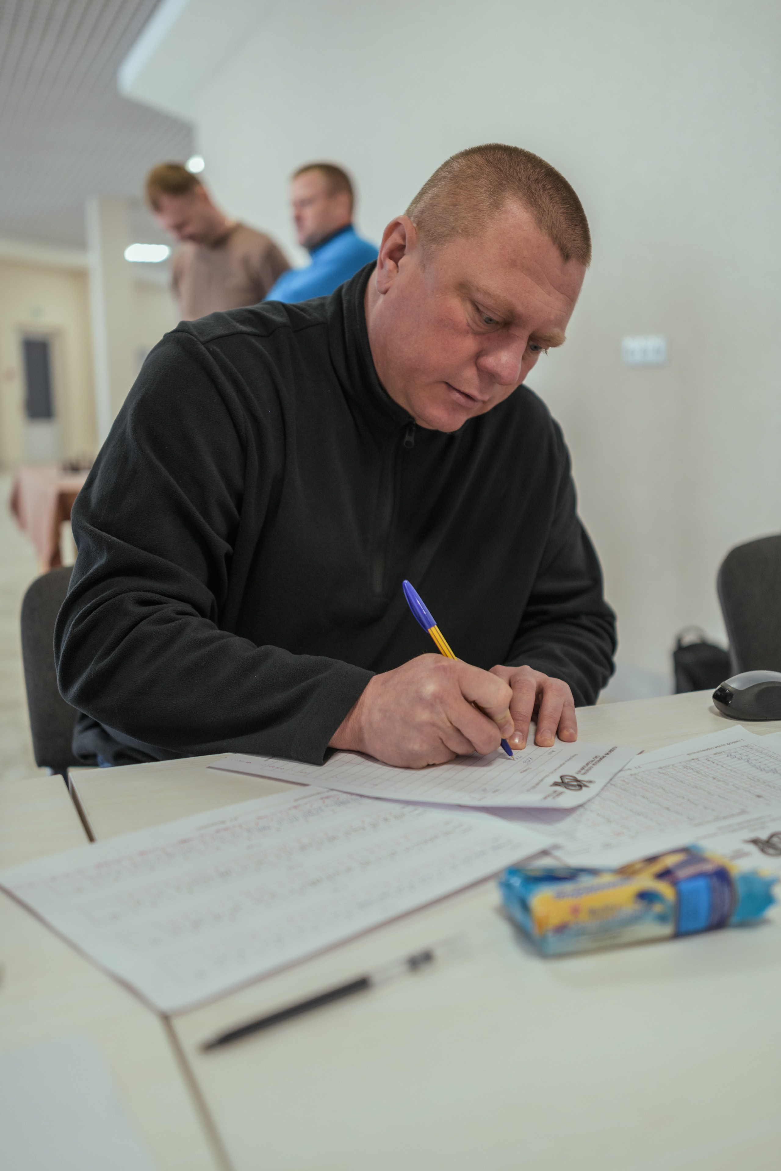 Первенство ОАО «Мозырский НПЗ» по шахматам. Репортажный фотограф Владимир Беляй