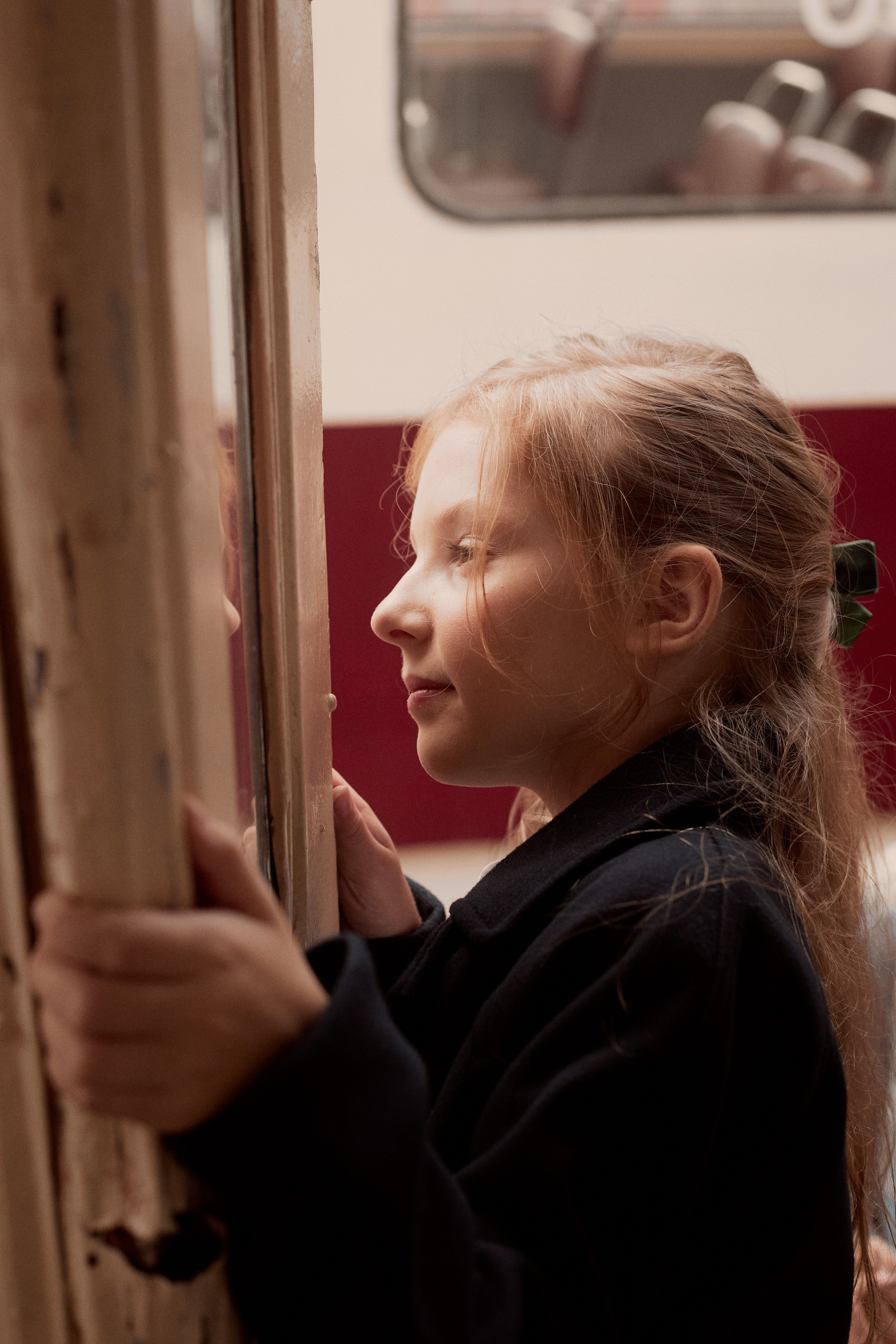 Творческая фотосессия в трамвае. Фотограф в Минске Алёна Дианина