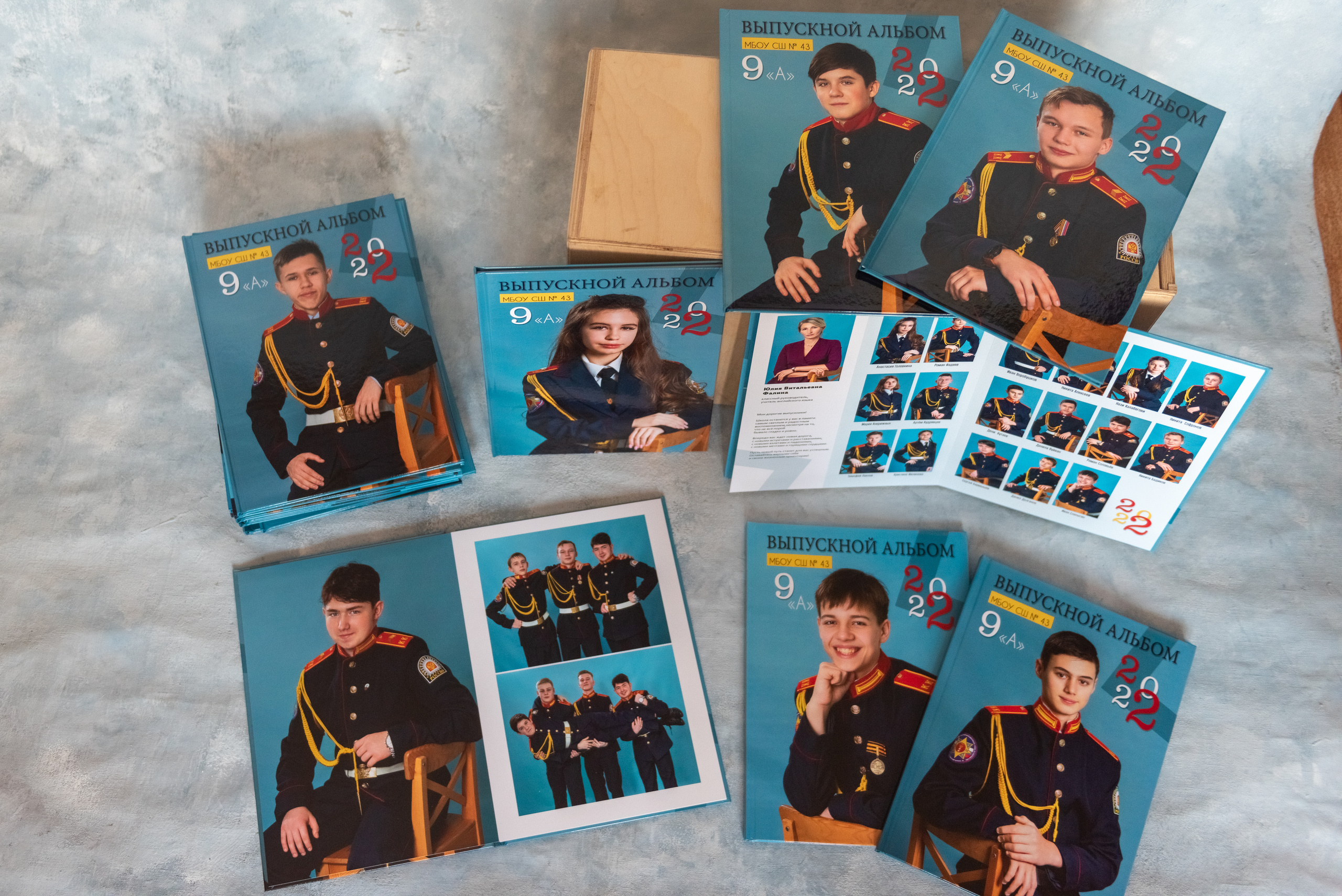 ВЫПУСКНЫЕ ФОТОКНИГИ творческой фотомастерской Юлии Мамошиной