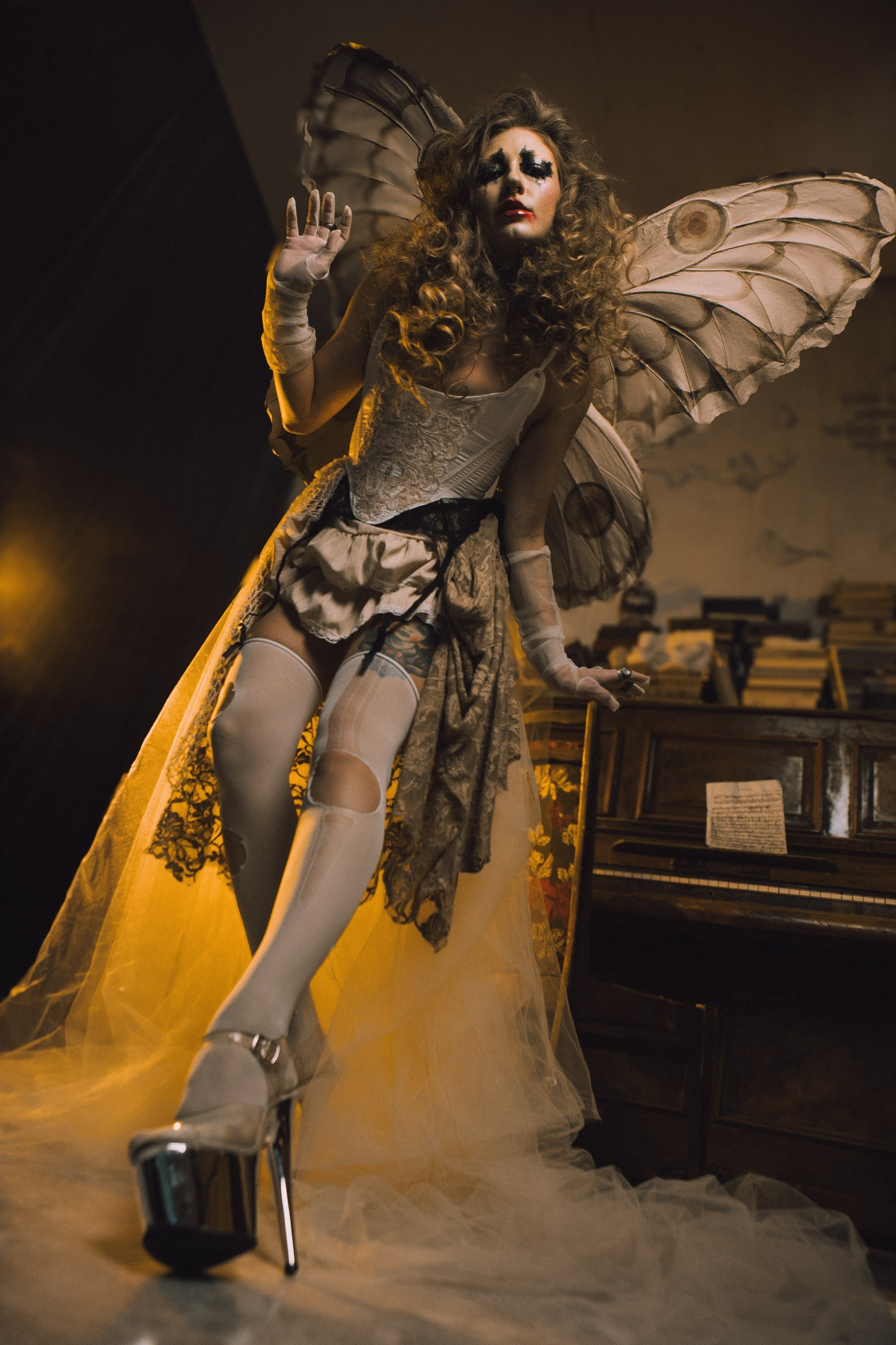 Лоскутная бабочка. Allirubrum