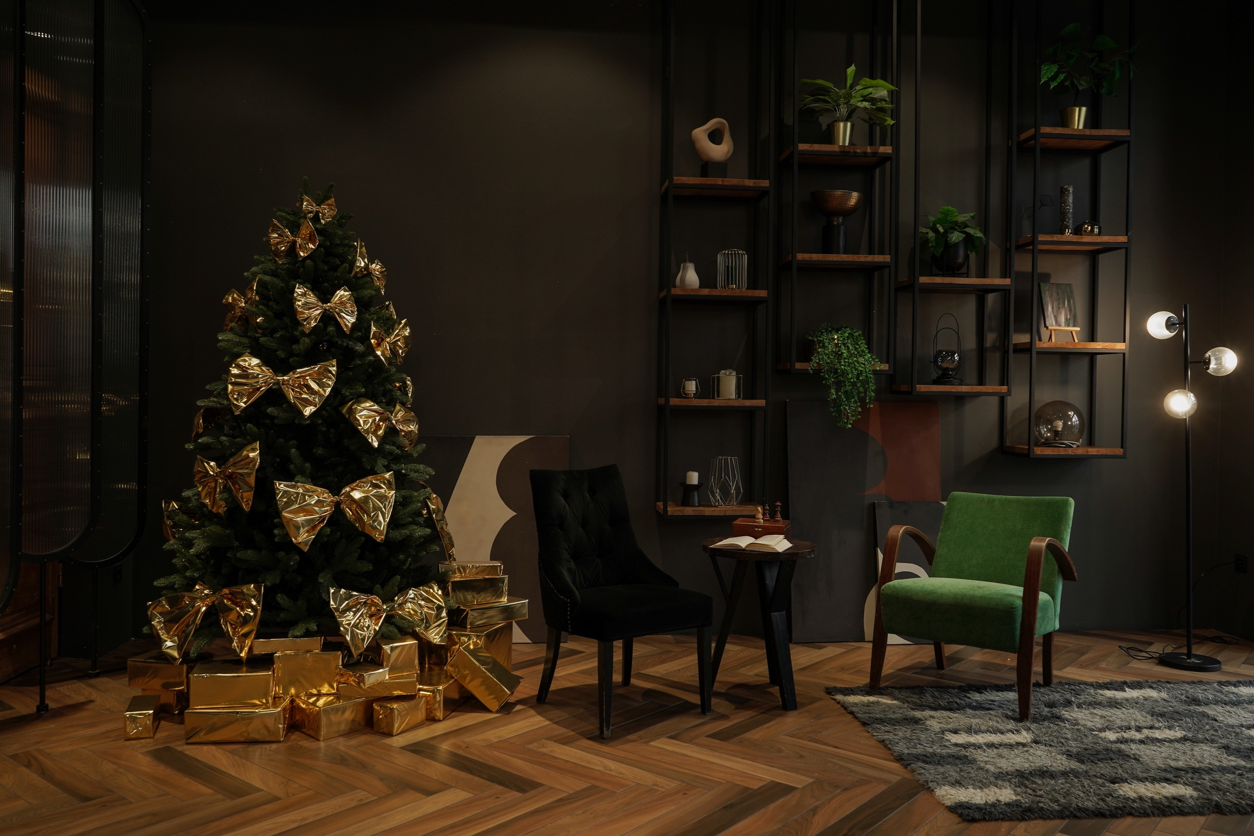 Новогодние студии, Новогодние залы для фотосессии в Санкт-Петербурге. Новогодние семейные фотосессии в СПб. Женский фотограф Санкт-Петербург Александра Колий