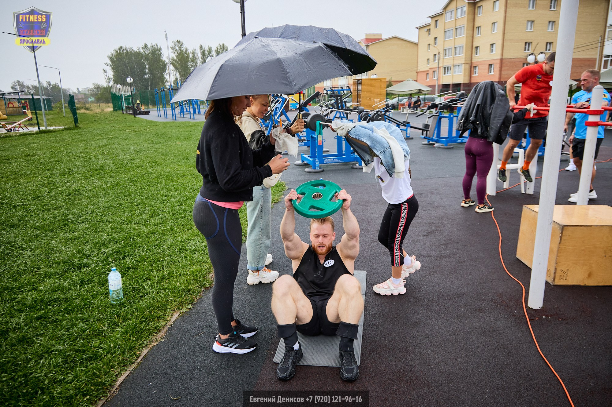 Fitness Challenge Битва на Стрелке. Портретный фотограф Евгений Денисов
