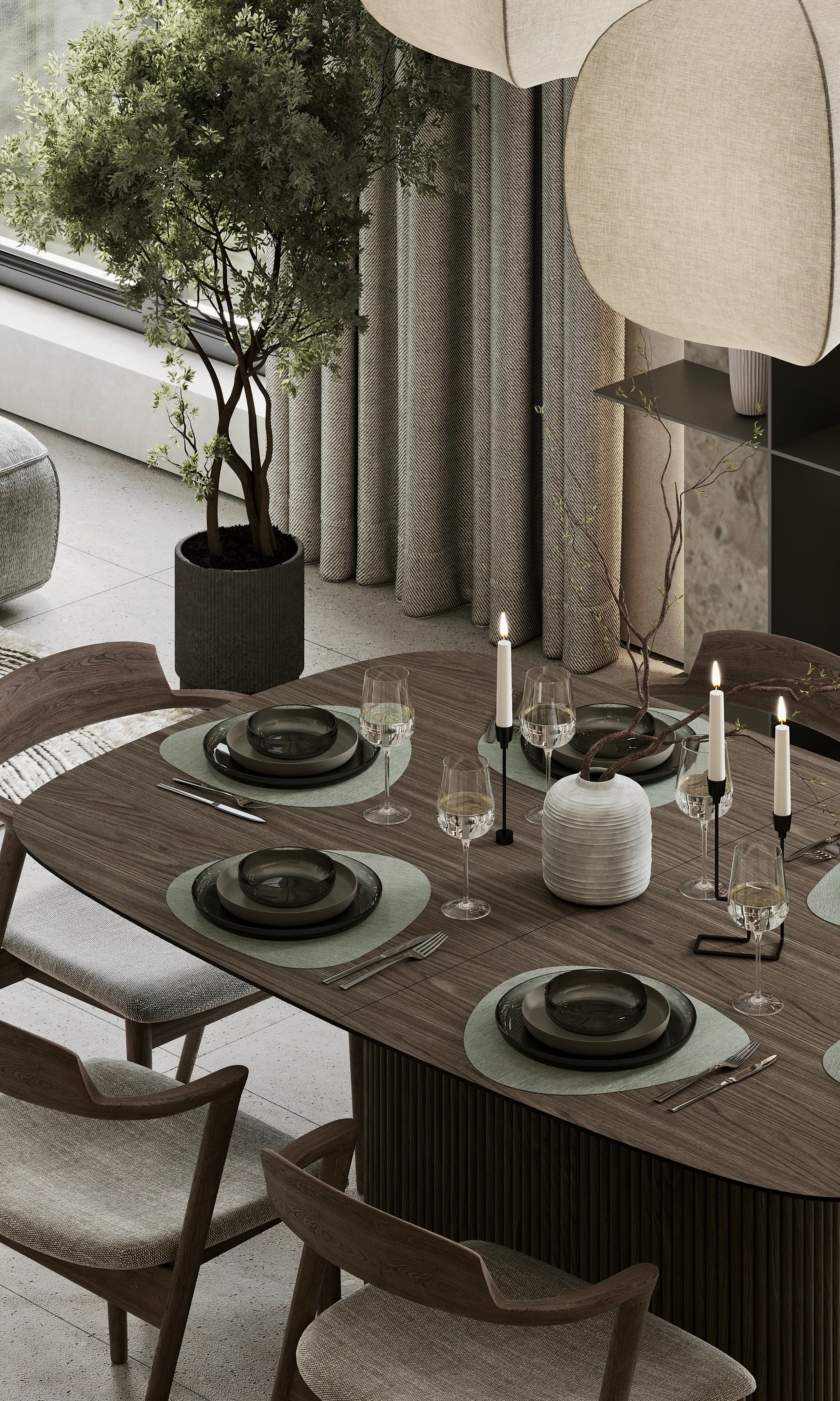 Гостевой дом. 3D Визуализация интерьера