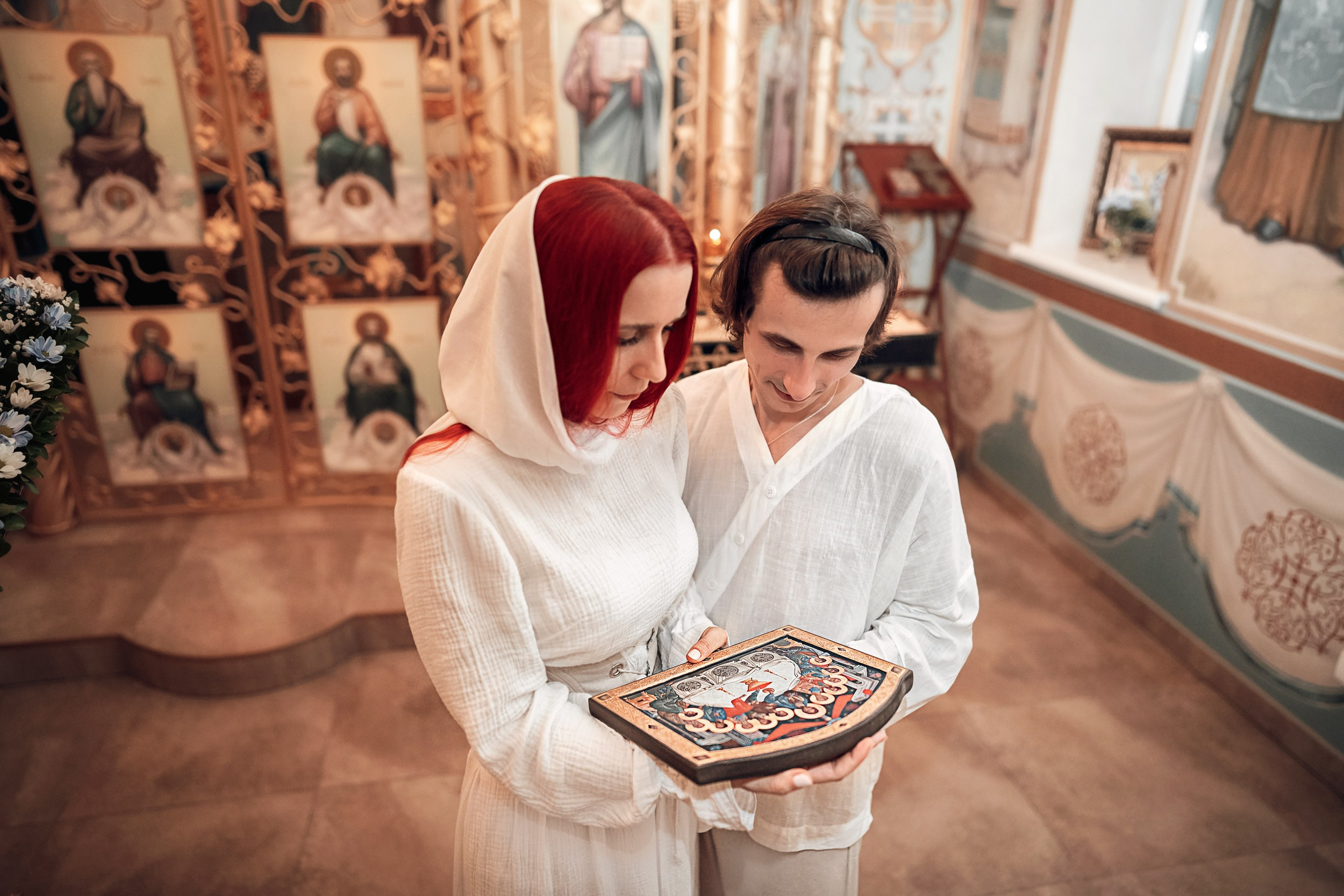 Венчание в храме ап. Андрея Первозванного г. Севастополь. Церковный фотограф Севастополь