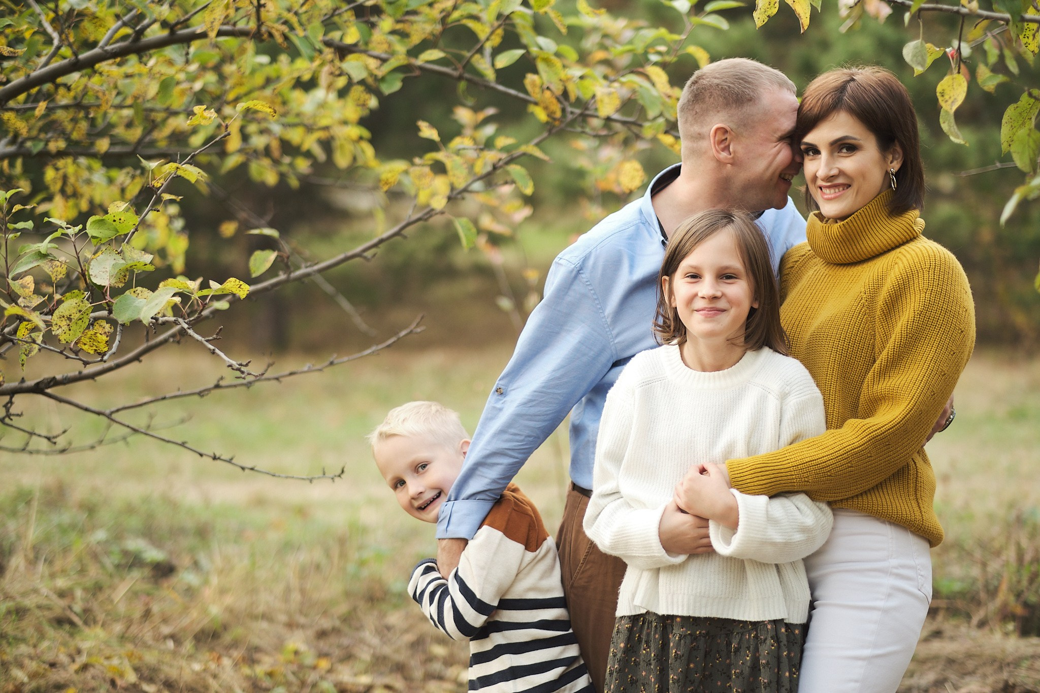 Летняя семейная фотосессия в парке. Красноярск