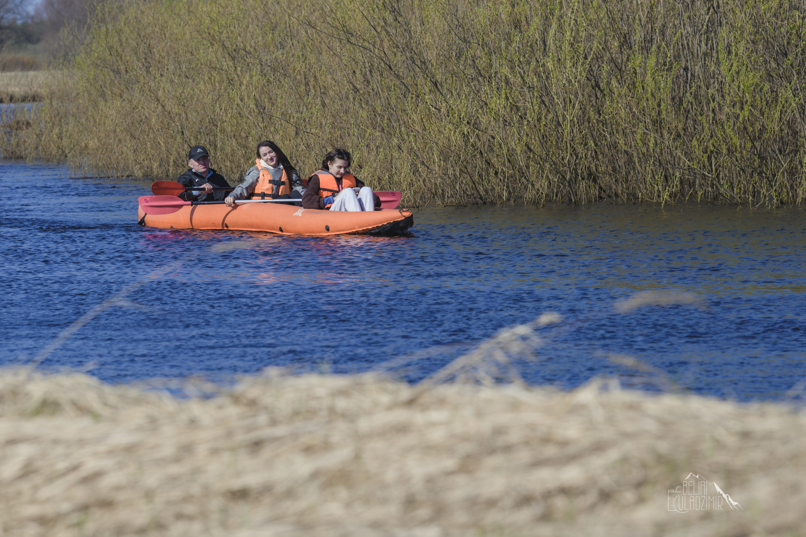 Сплав по реке Тремля 04.04.2026. Репортажный фотограф Владимир Беляй
