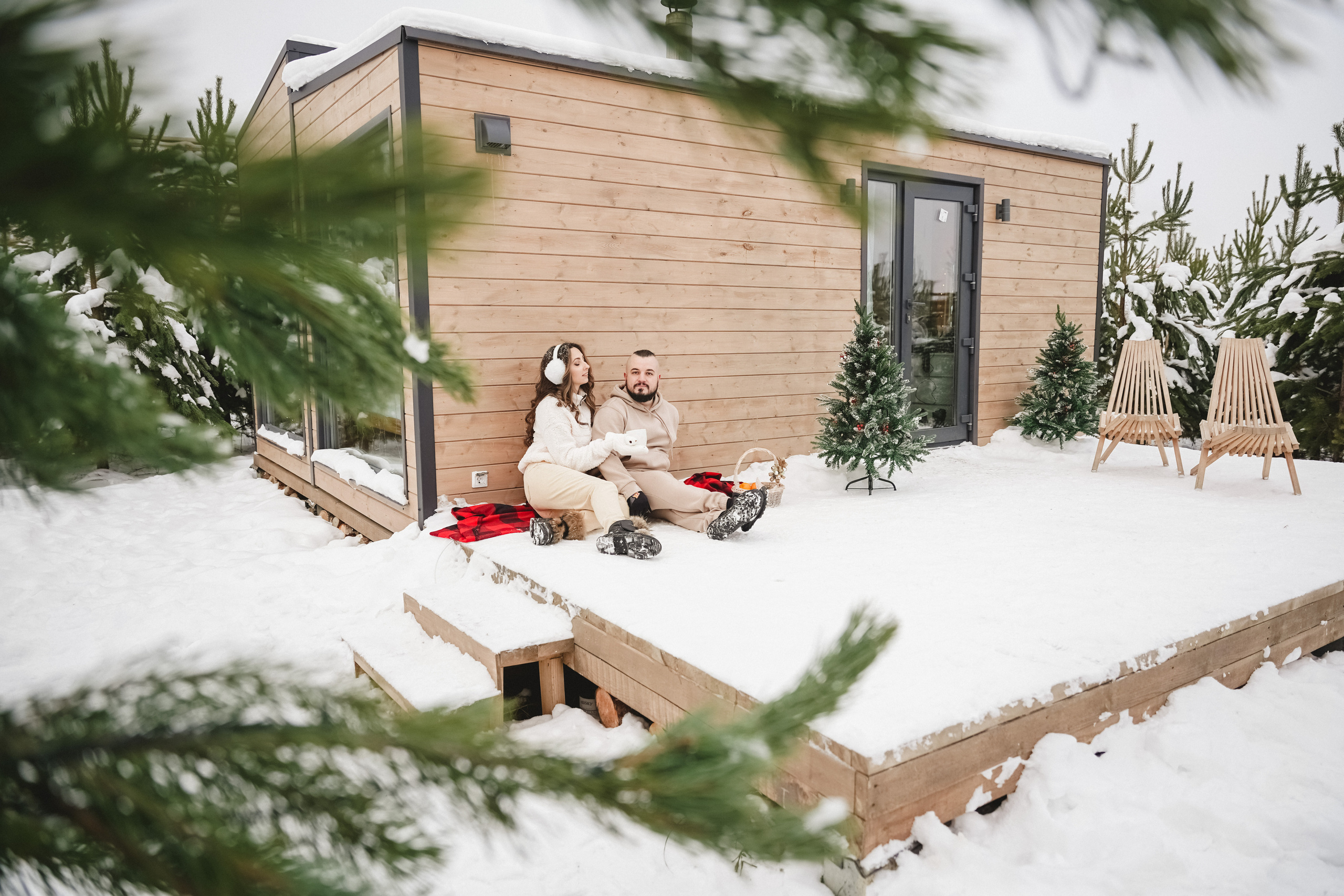 Новогодняя фотосессия в домике. Фотограф в детский сад в Екатеринбурге, выпускные альбомы Юлия Умерова