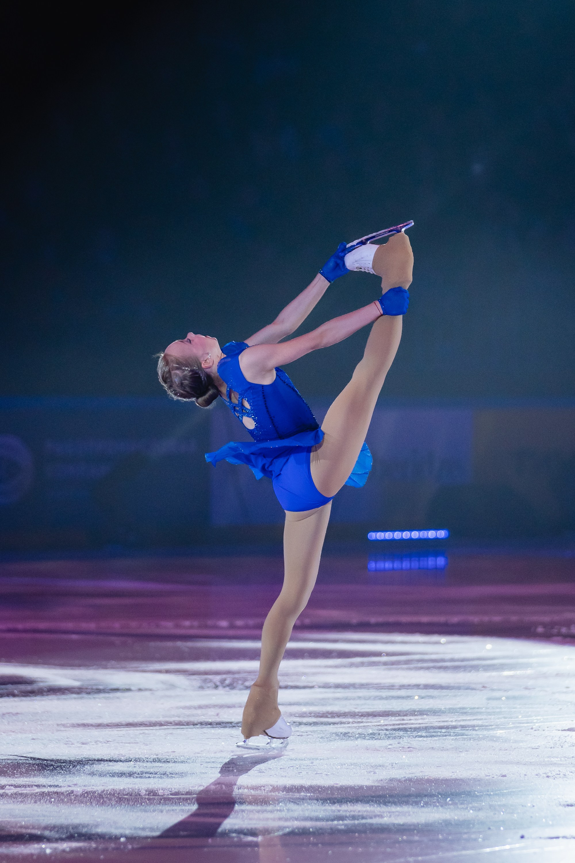 Шоу «Чемпионы на льду» в Новосибирске. Воробьева Ксения — Спортивный и танцевальный фотограф Новосибирск