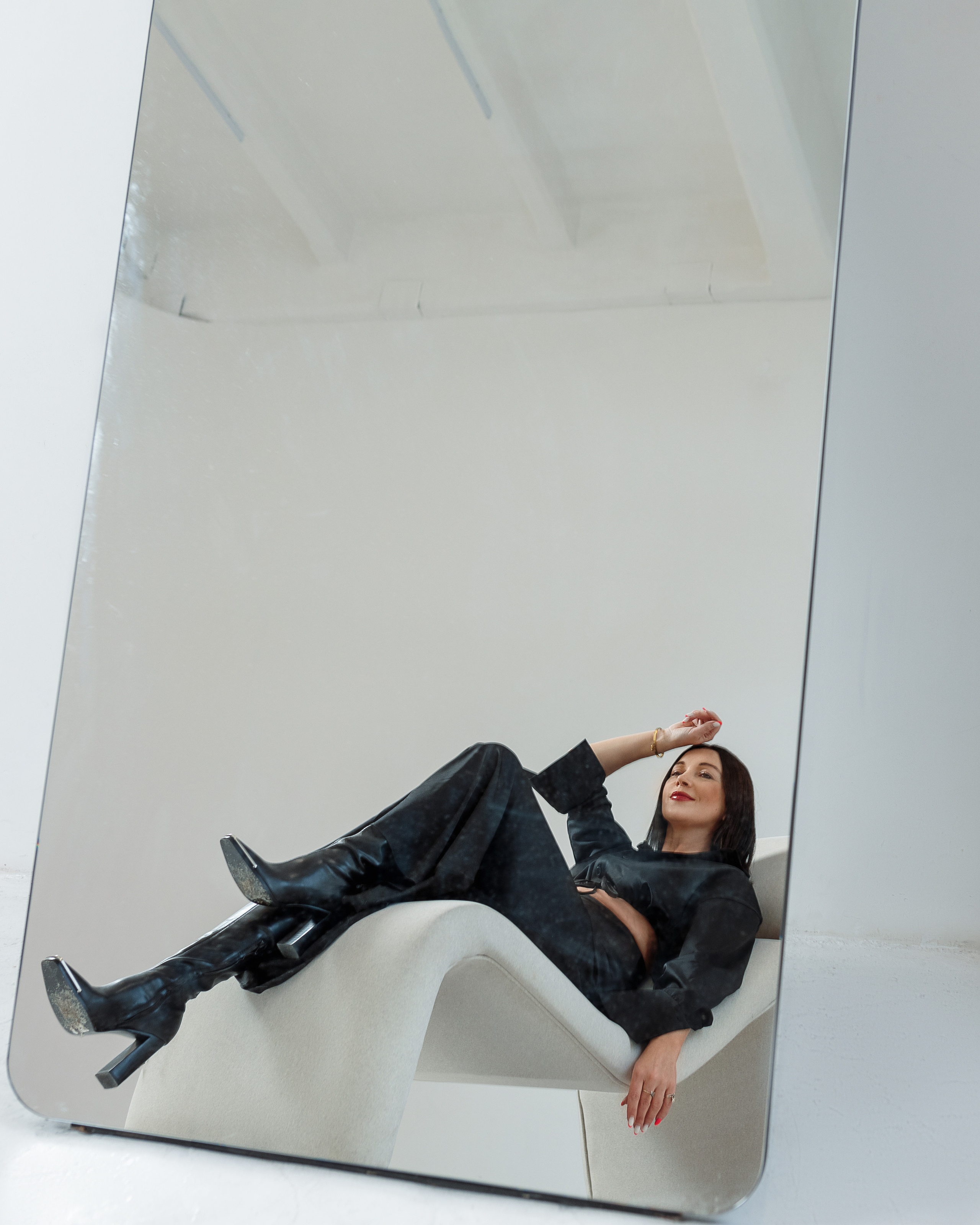 Студийная фотосессия для стилиста Елены. Фотограф в Санкт-Петербурге Татьяна Нетребенко