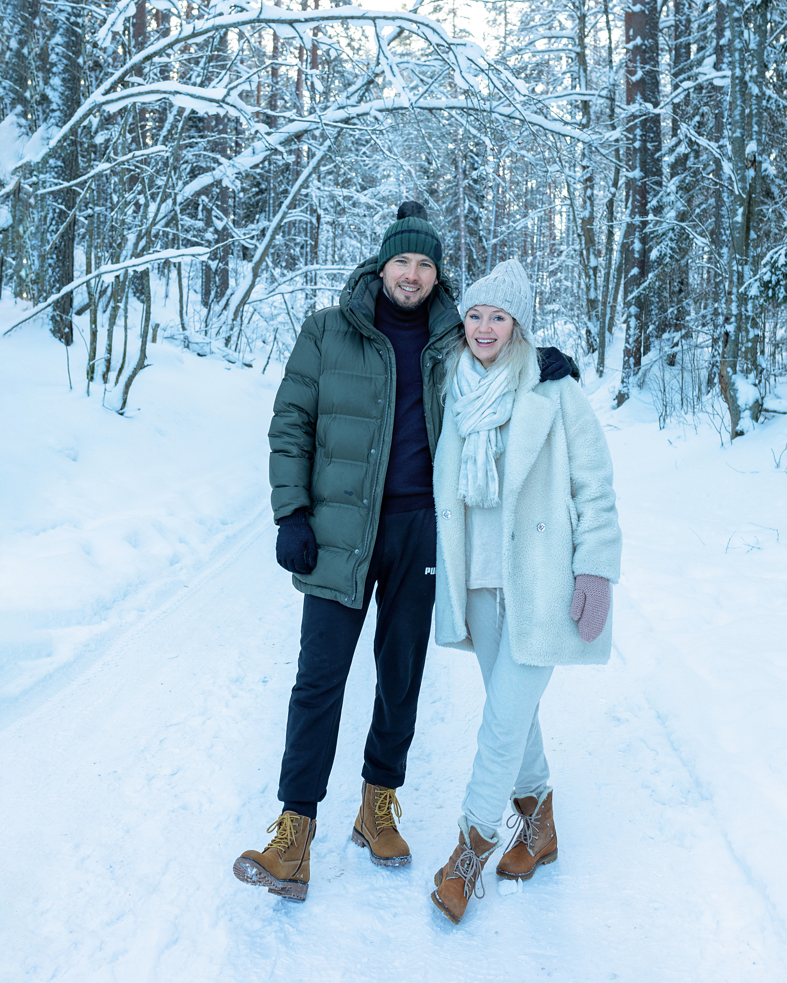 Зимняя сьемка LoveStory. Фотограф в Санкт-Петербурге Татьяна Нетребенко