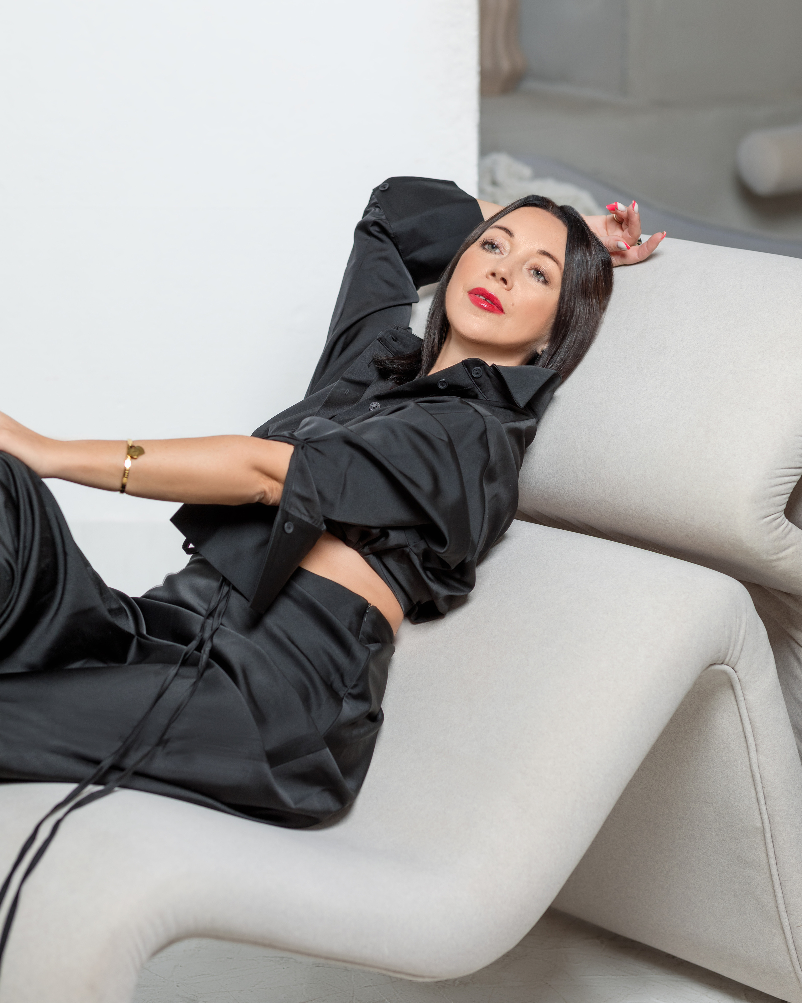 Студийная фотосессия для стилиста Елены. Фотограф в Санкт-Петербурге Татьяна Нетребенко