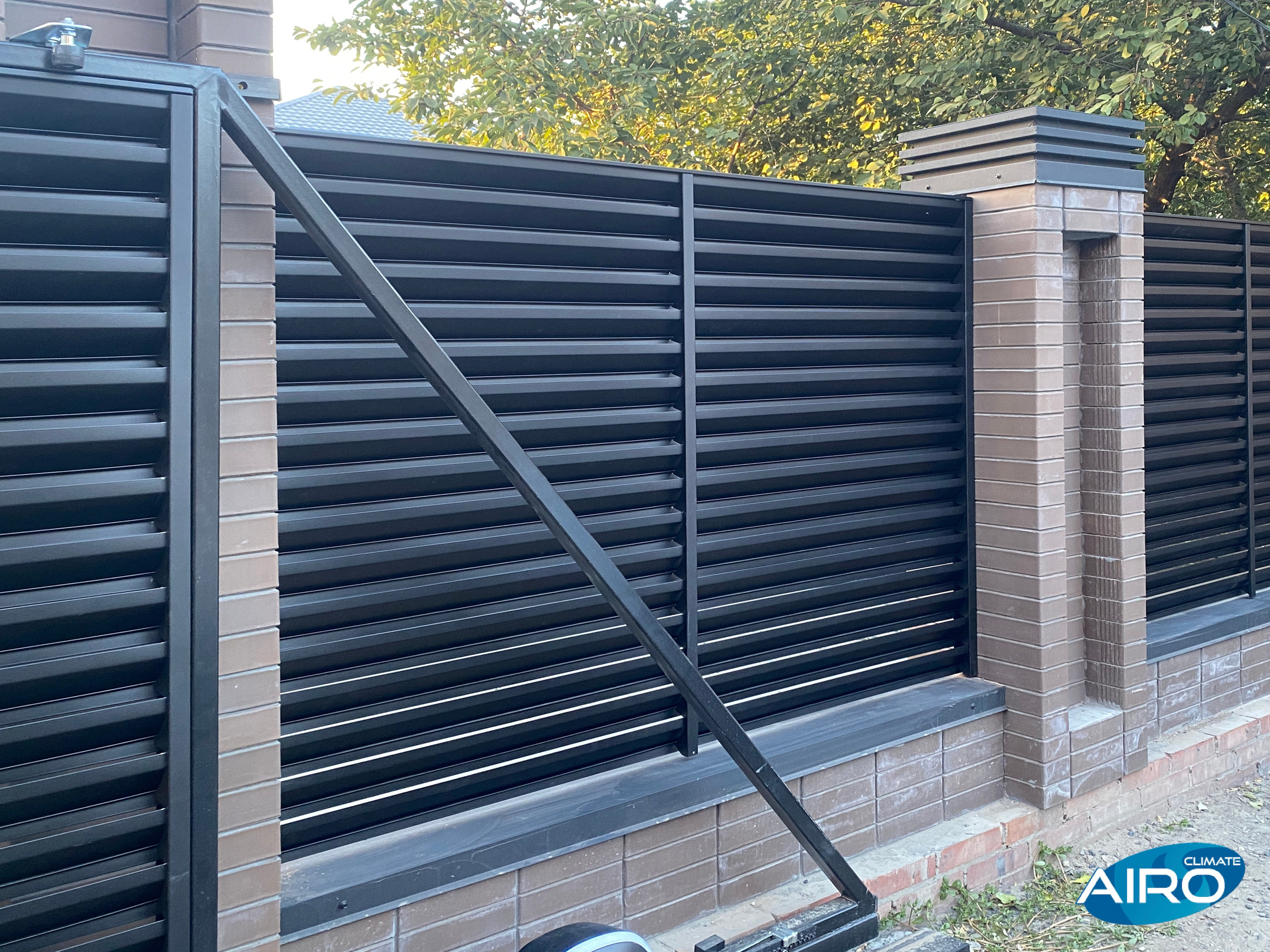AIRO-HZ. Заборы-жалюзи. Производство и монтаж