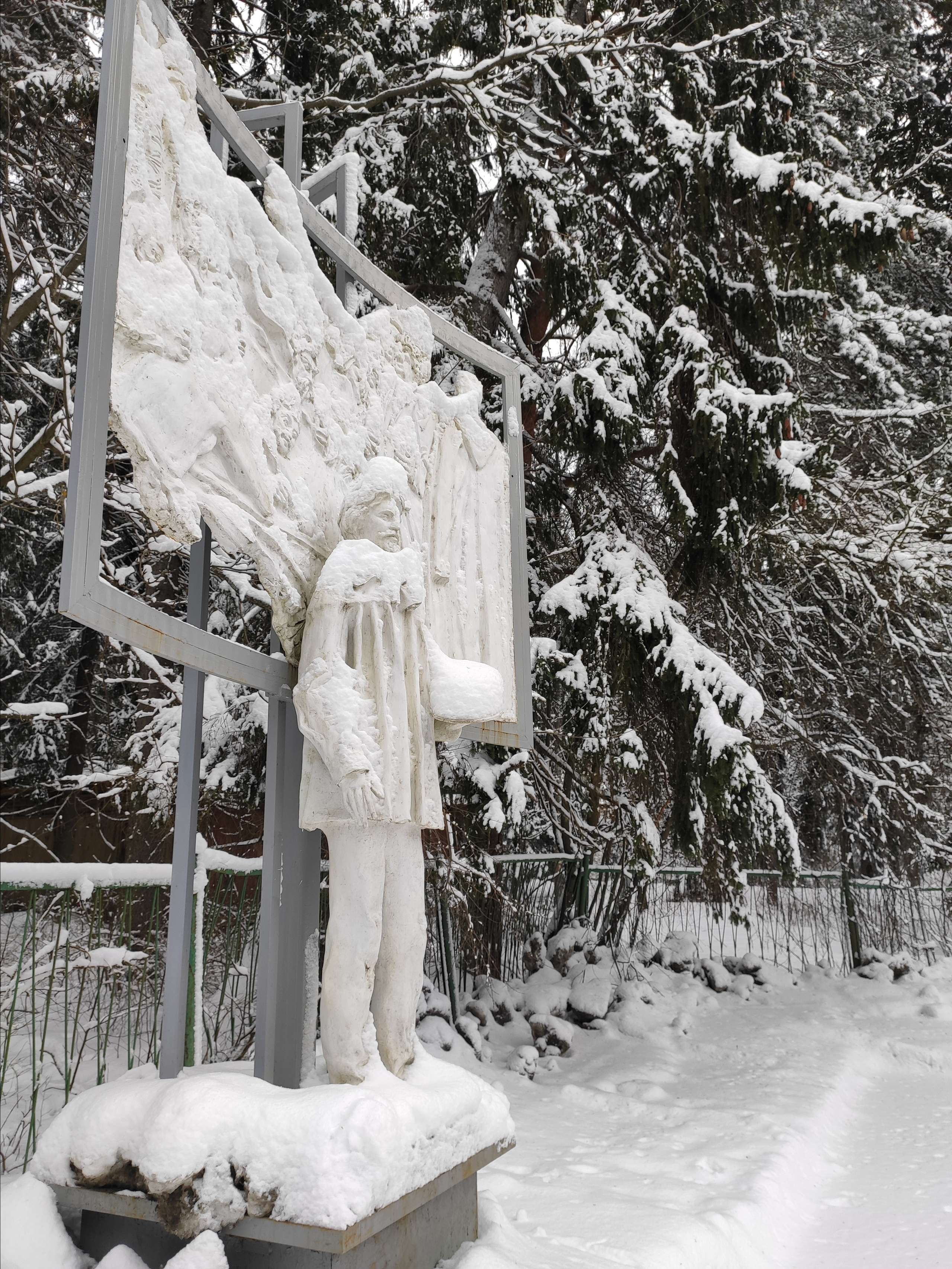 Ясное зимнее утро. Захотелось сказочного леса - поехали в Репино