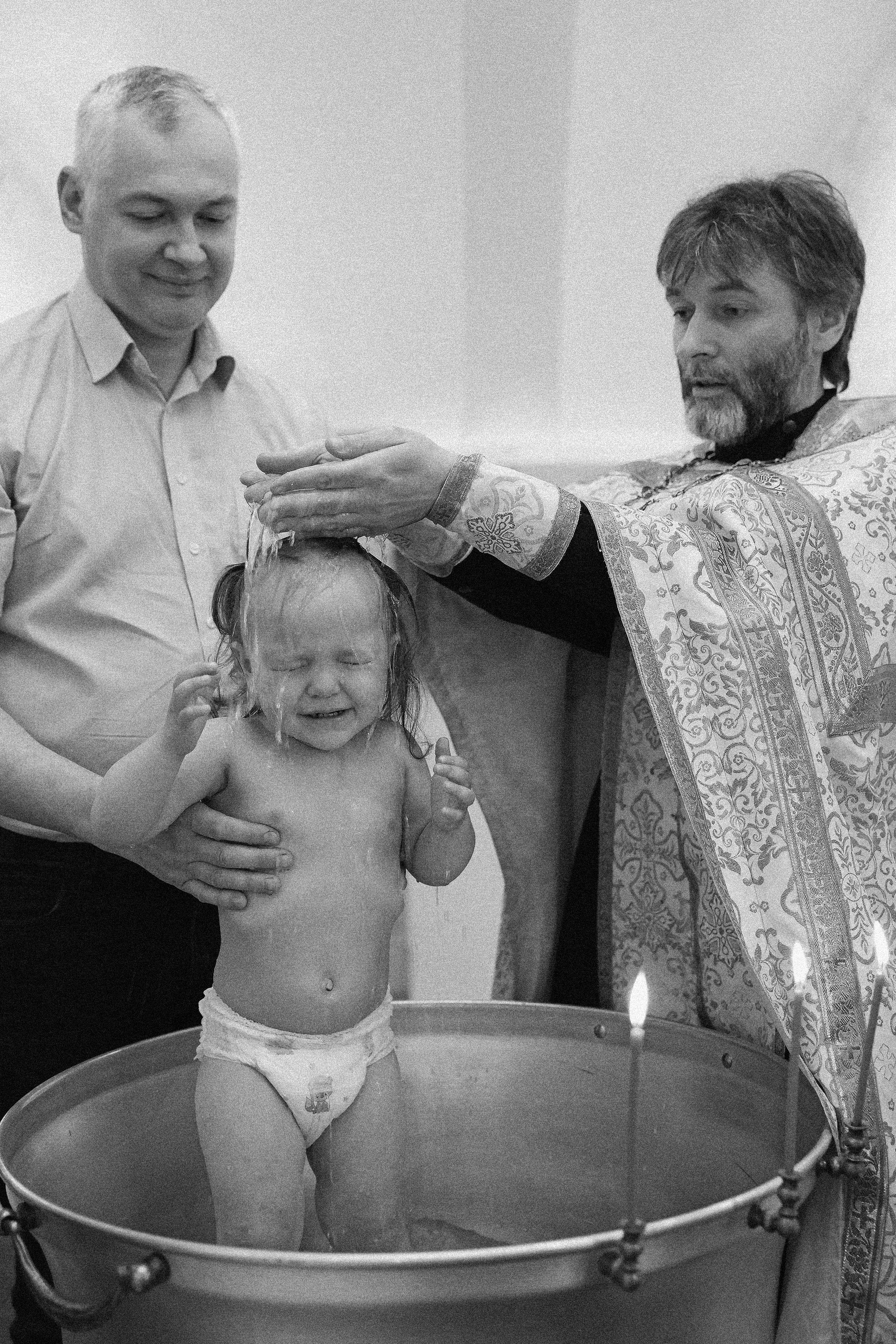 Крещение Анны и Елизаветы. Фотограф в Санкт-Петербурге Анастасия Сачкова