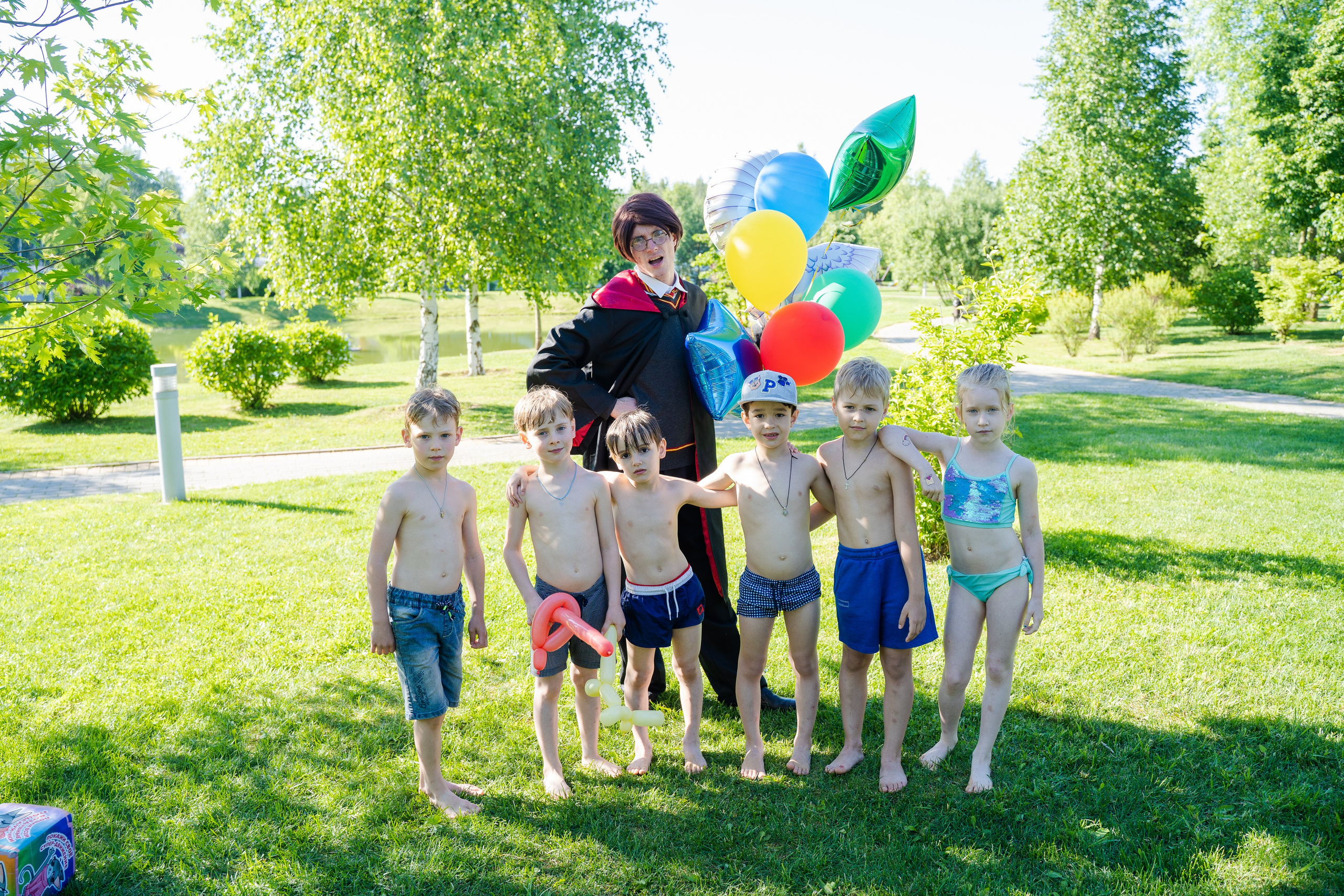 Летний день рождения на природе