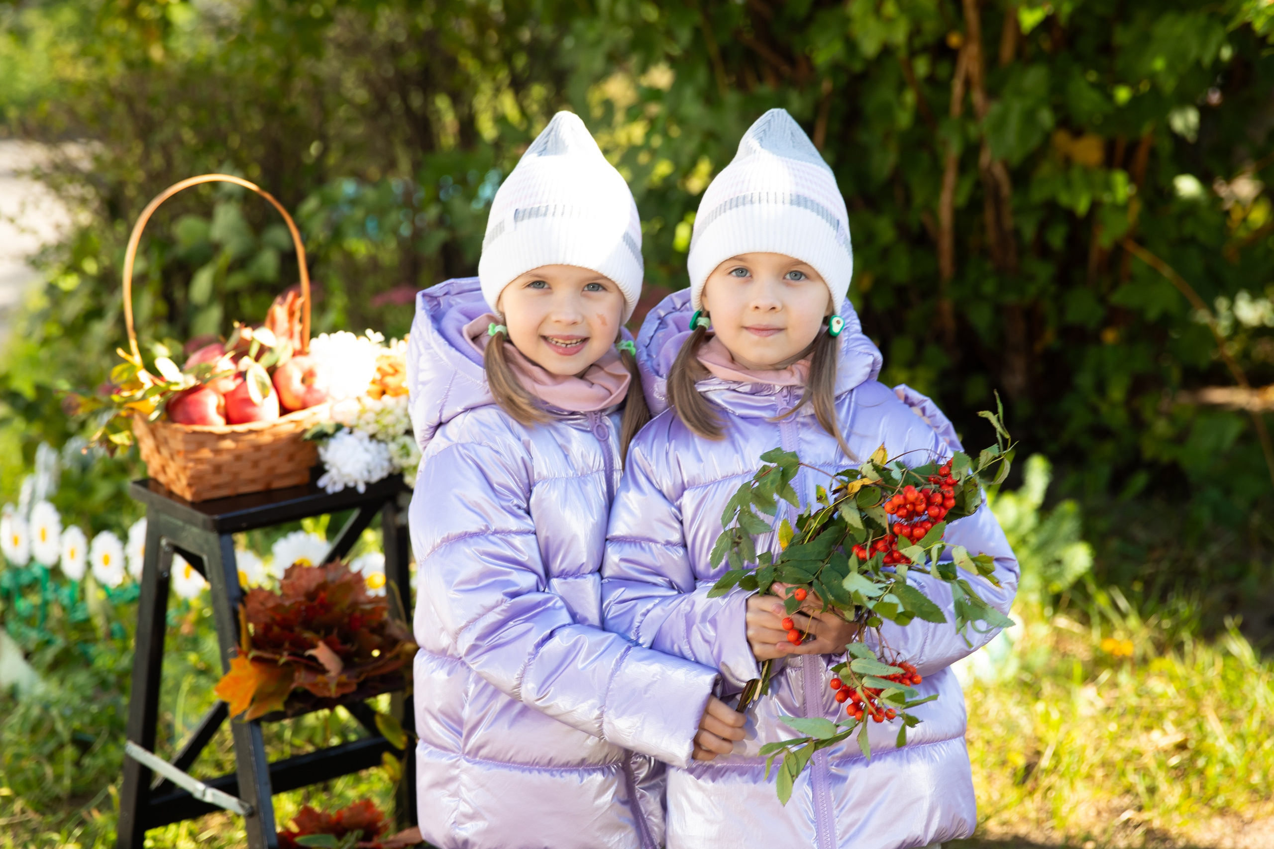 осенние фотосессии в детских садах