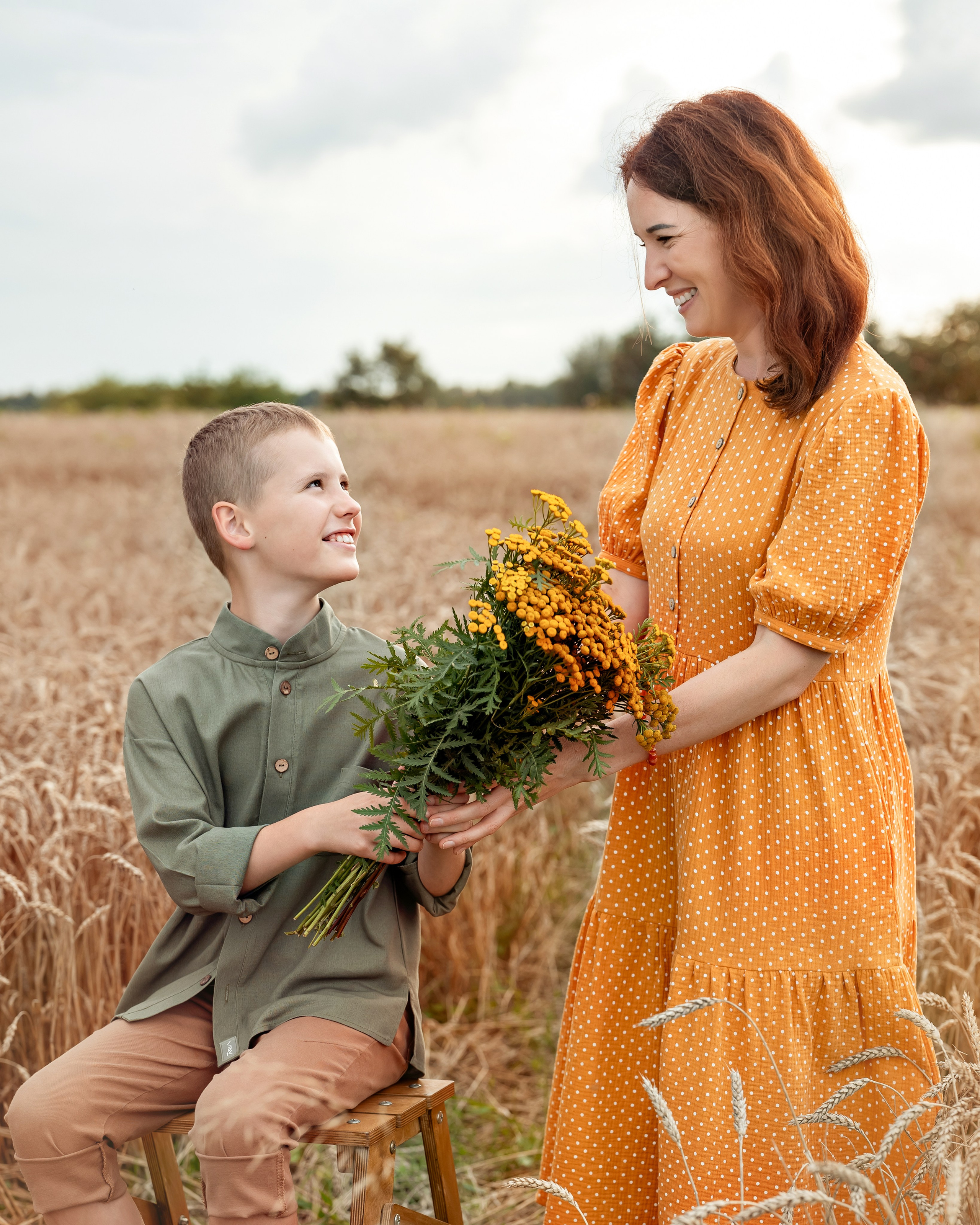 Пшеница. Детский и семейный фотограф г. Москва Оксана Катаджи