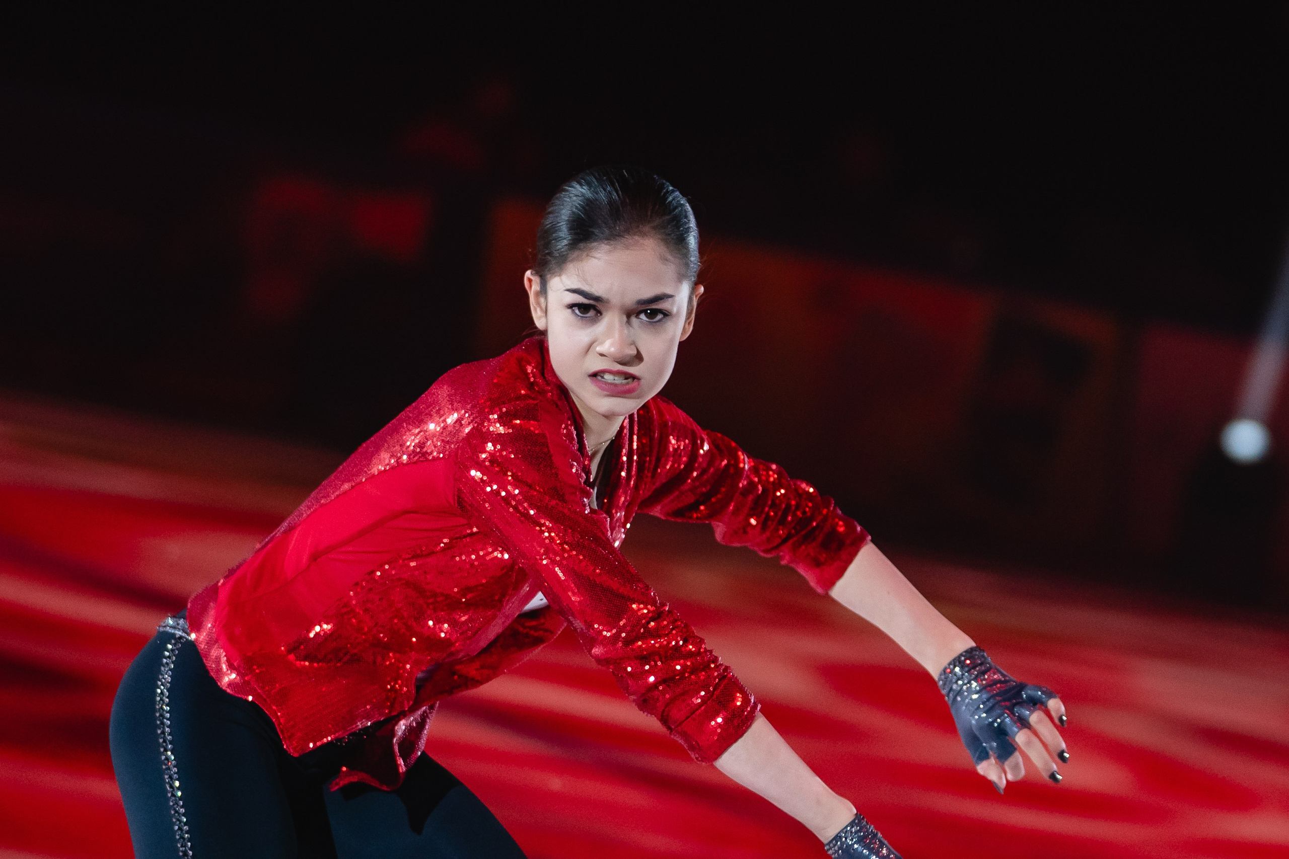 Шоу «Чемпионы на льду» в Новосибирске. Воробьева Ксения — Спортивный и танцевальный фотограф Новосибирск