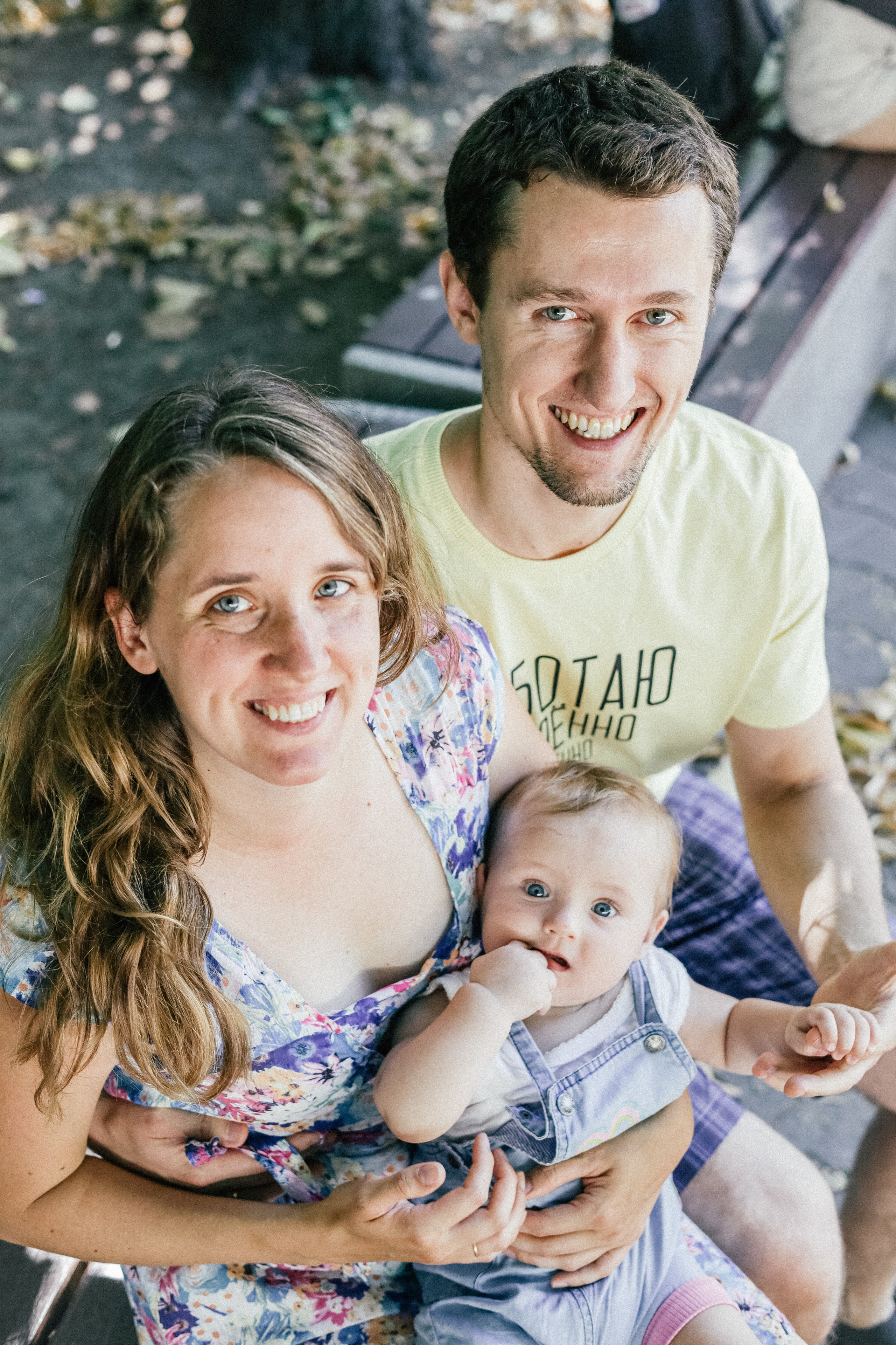 Фотосессия Маши, Андрея и их чудесной дочурки Соньки. Анна Антонова — семейный и детский фотограф в Москве